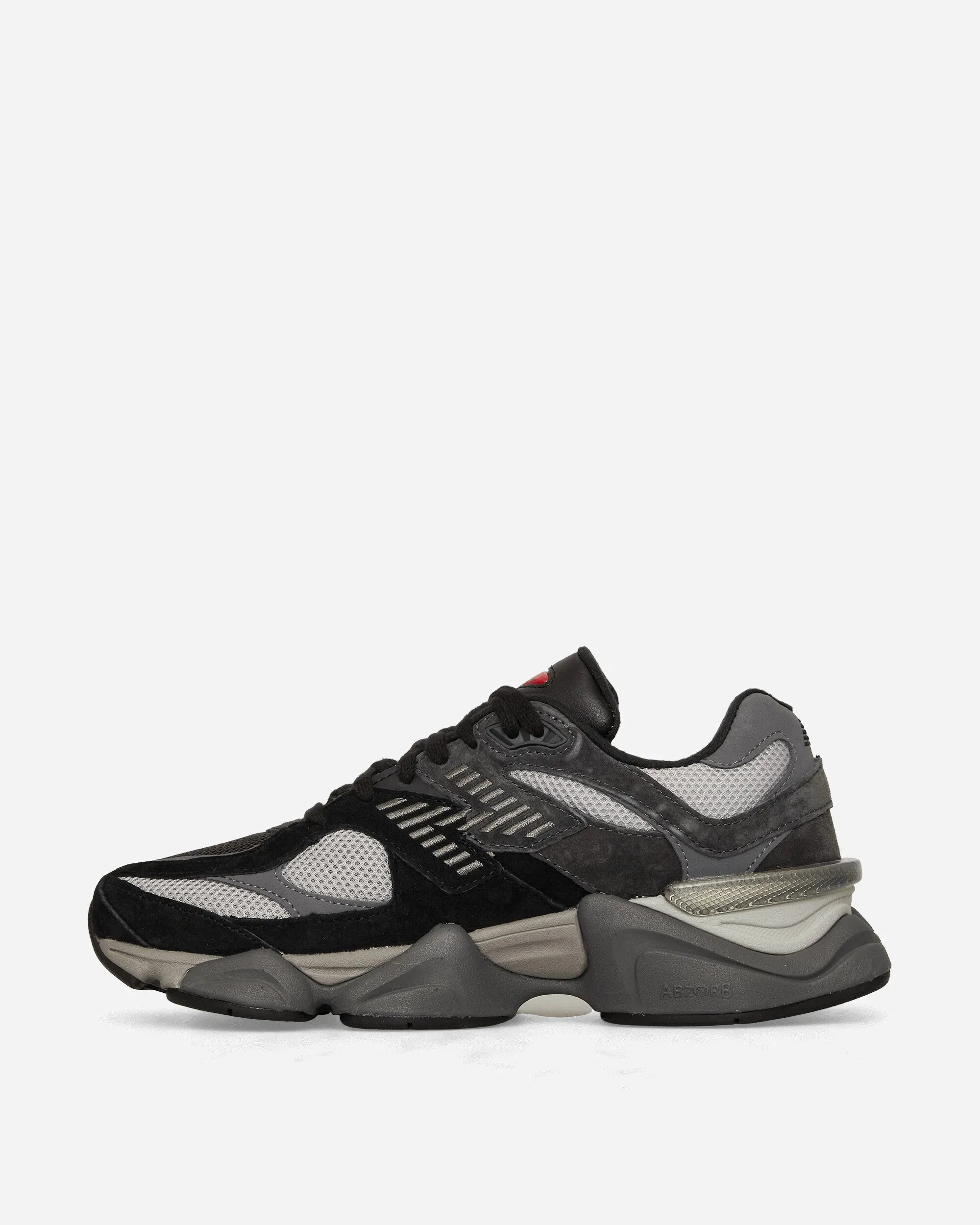 9060 Sneakers Schwarz / Castlerock / Regenwolke
