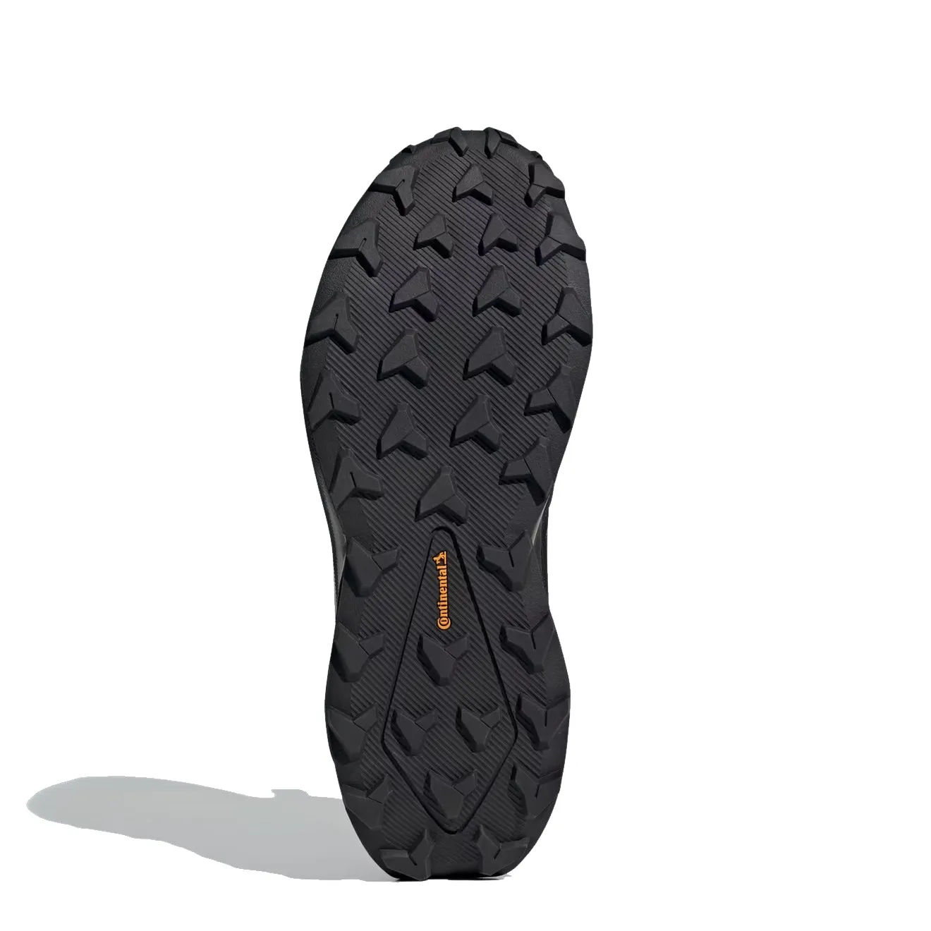 Adidas Terrex Winter Leder Stiefel im Mid-Cut-Design in Core Black / Core Black / Grey Four