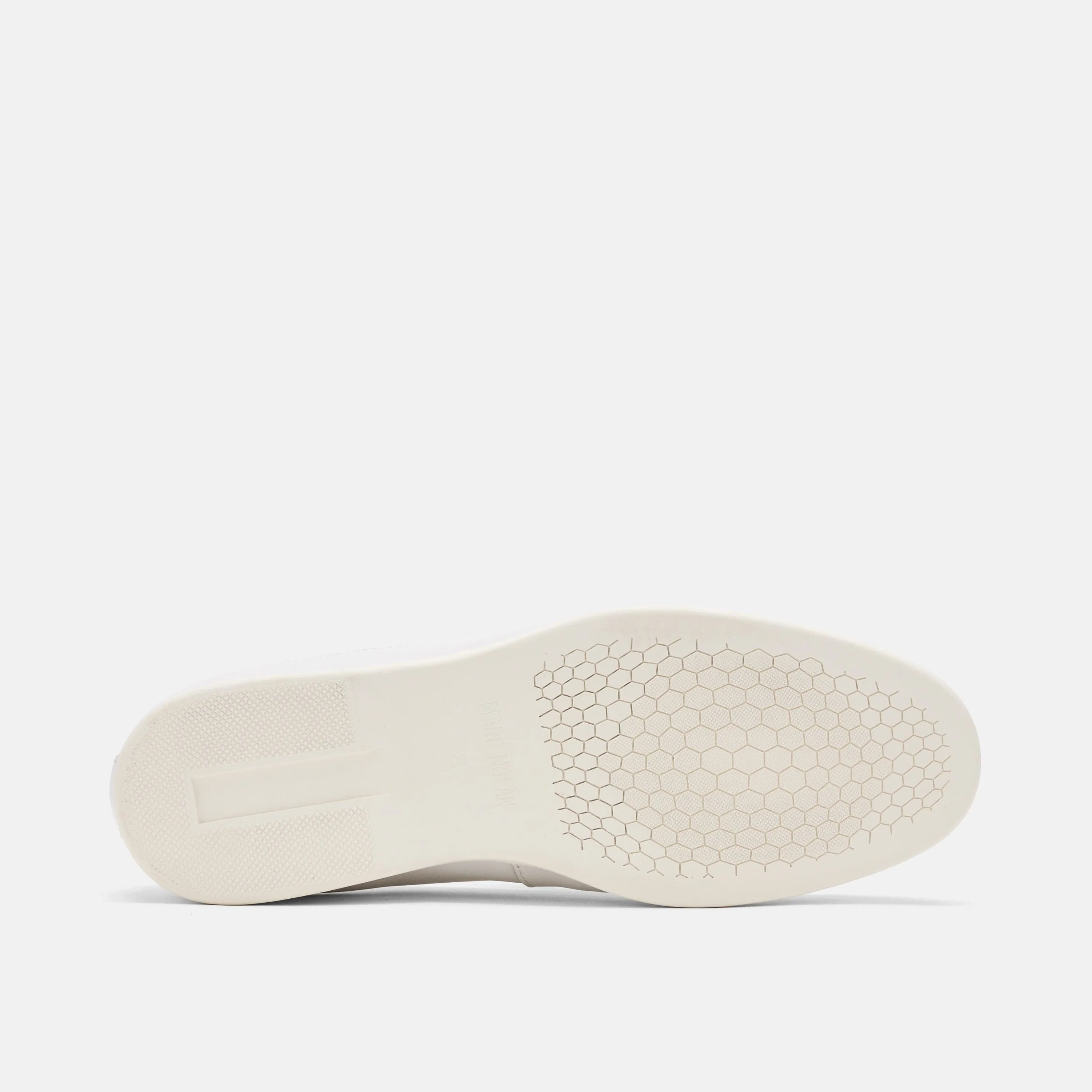 Alessandro Weiße Leder-Venetianer-Loafer