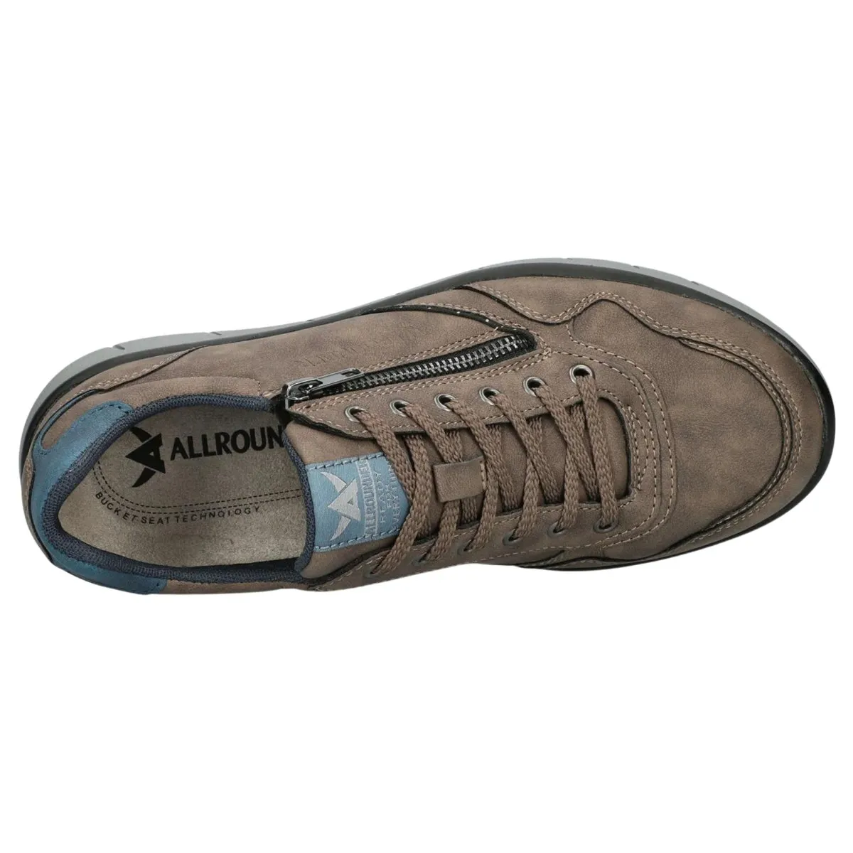 AllRounder Herren Majestro 2 Regen Trommel Braun
