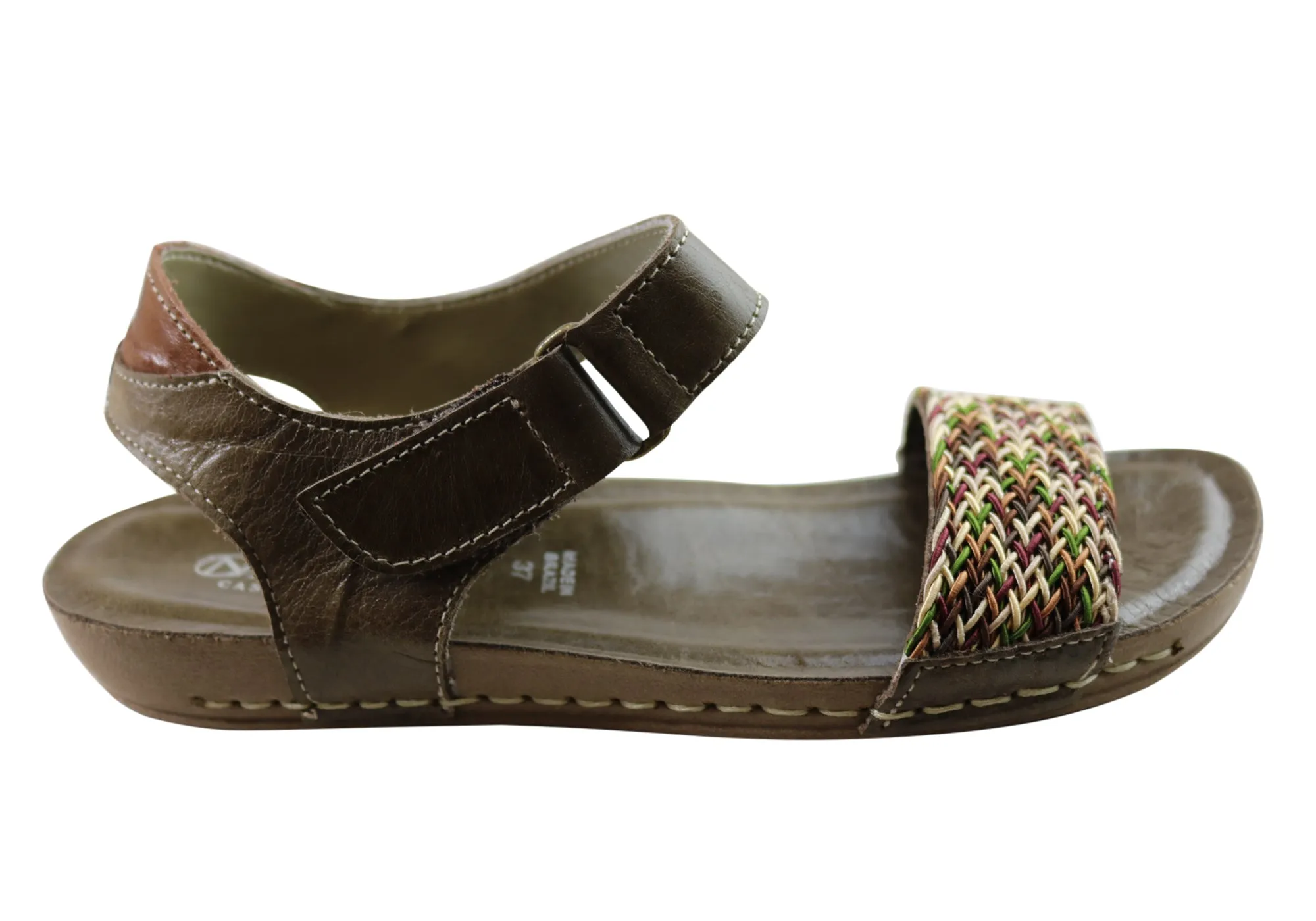 Andacco Abel Damen Brasilianische Bequeme Ledersandalen Andacco Schuhe