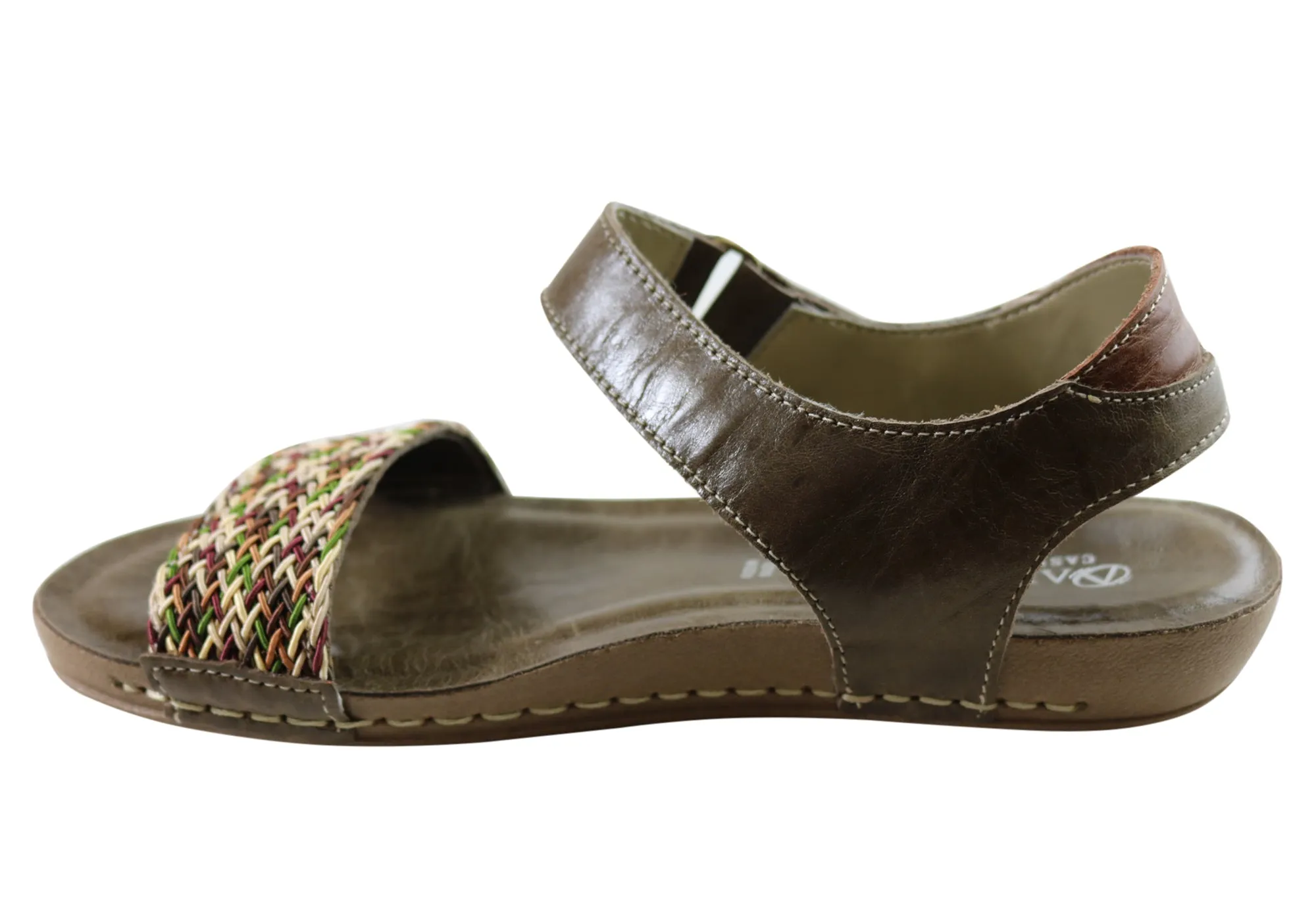 Andacco Abel Damen Brasilianische Bequeme Ledersandalen Andacco Schuhe
