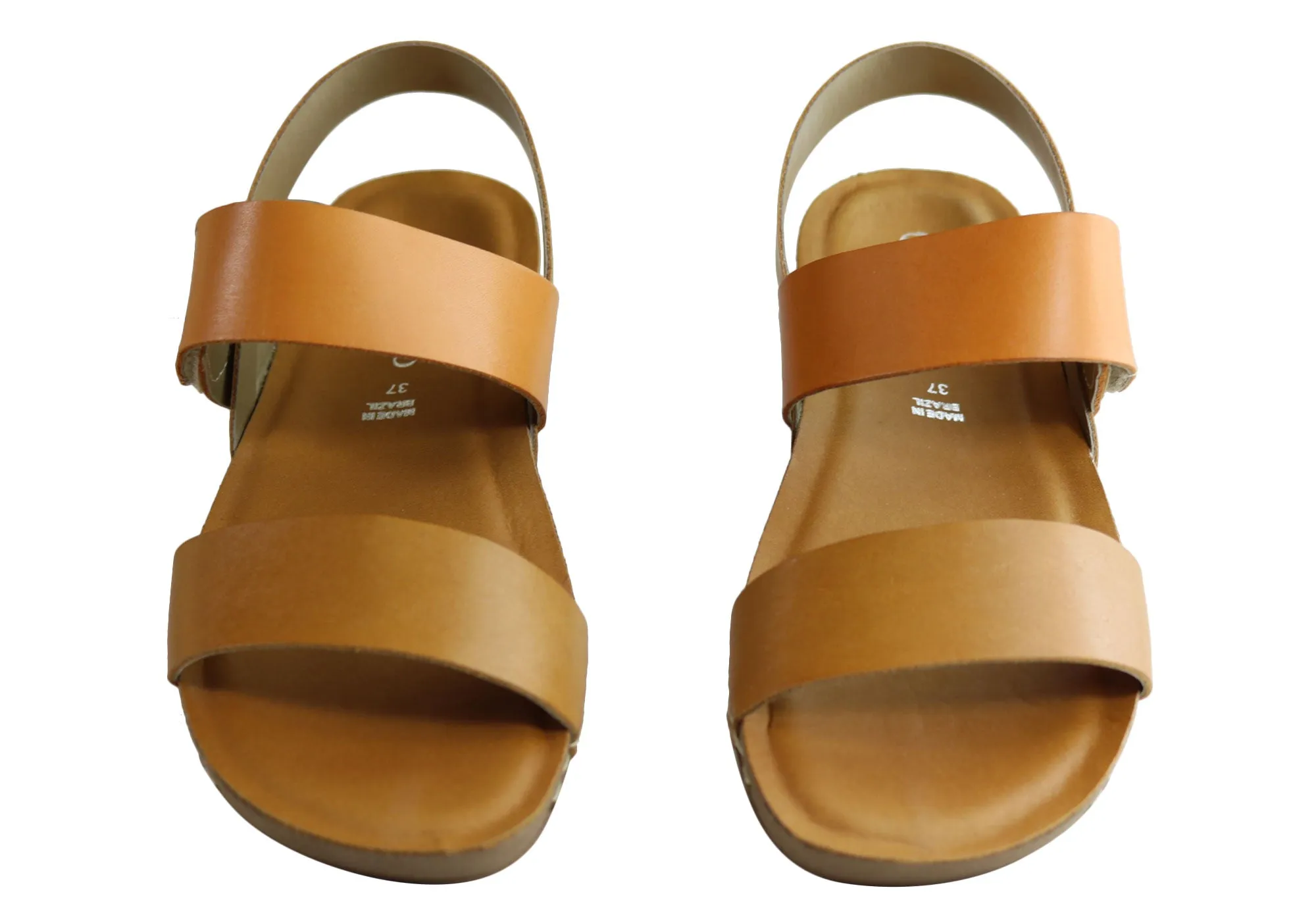 Andacco Mira Damen Bequeme Ledersandalen Hergestellt In Brasilien Andacco Schuhe
