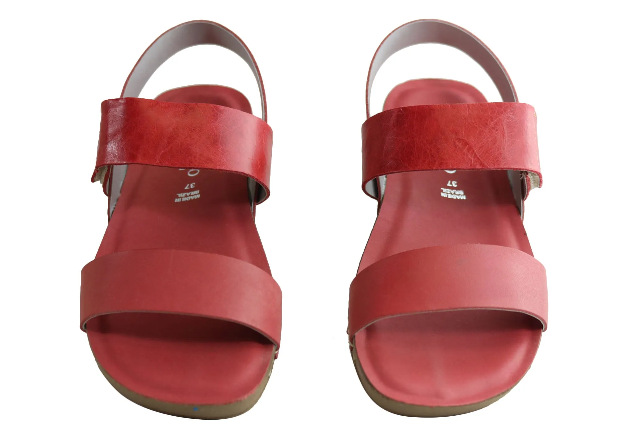 Andacco Mira Damen Bequeme Ledersandalen Hergestellt In Brasilien Andacco Schuhe