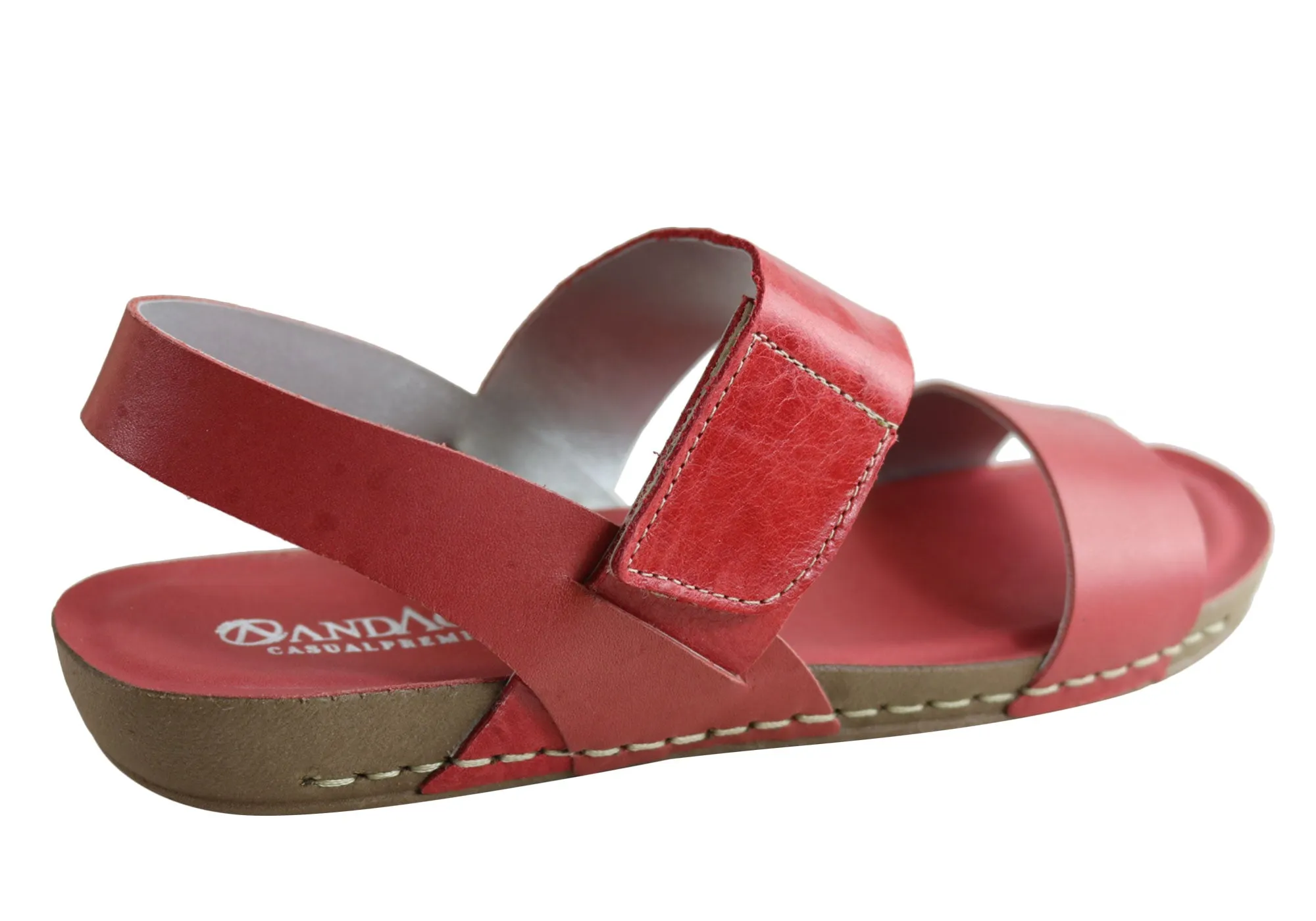 Andacco Mira Damen Bequeme Ledersandalen Hergestellt In Brasilien Andacco Schuhe