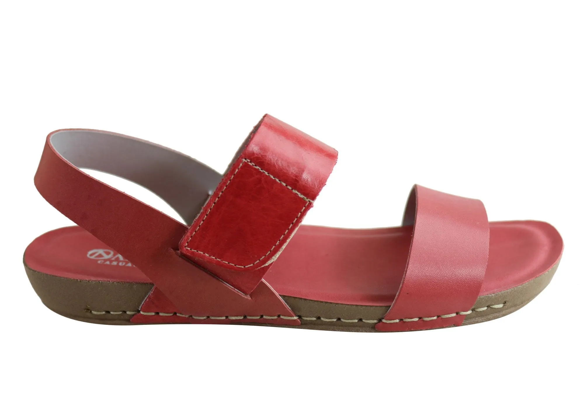 Andacco Mira Damen Bequeme Ledersandalen Hergestellt In Brasilien Andacco Schuhe