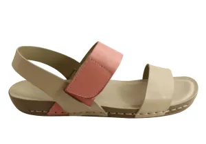Andacco Mira Damen Bequeme Ledersandalen Hergestellt In Brasilien Andacco Schuhe