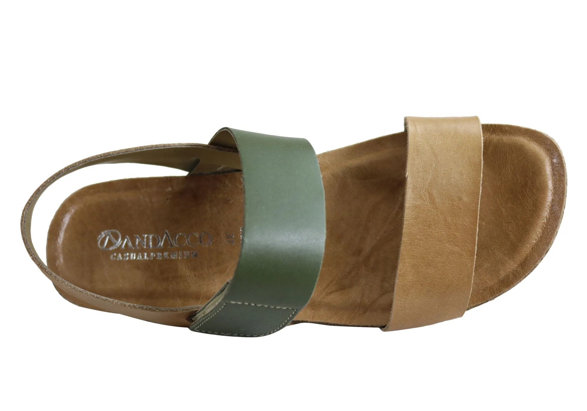 Andacco Mira Damen Bequeme Ledersandalen Hergestellt In Brasilien Andacco Schuhe