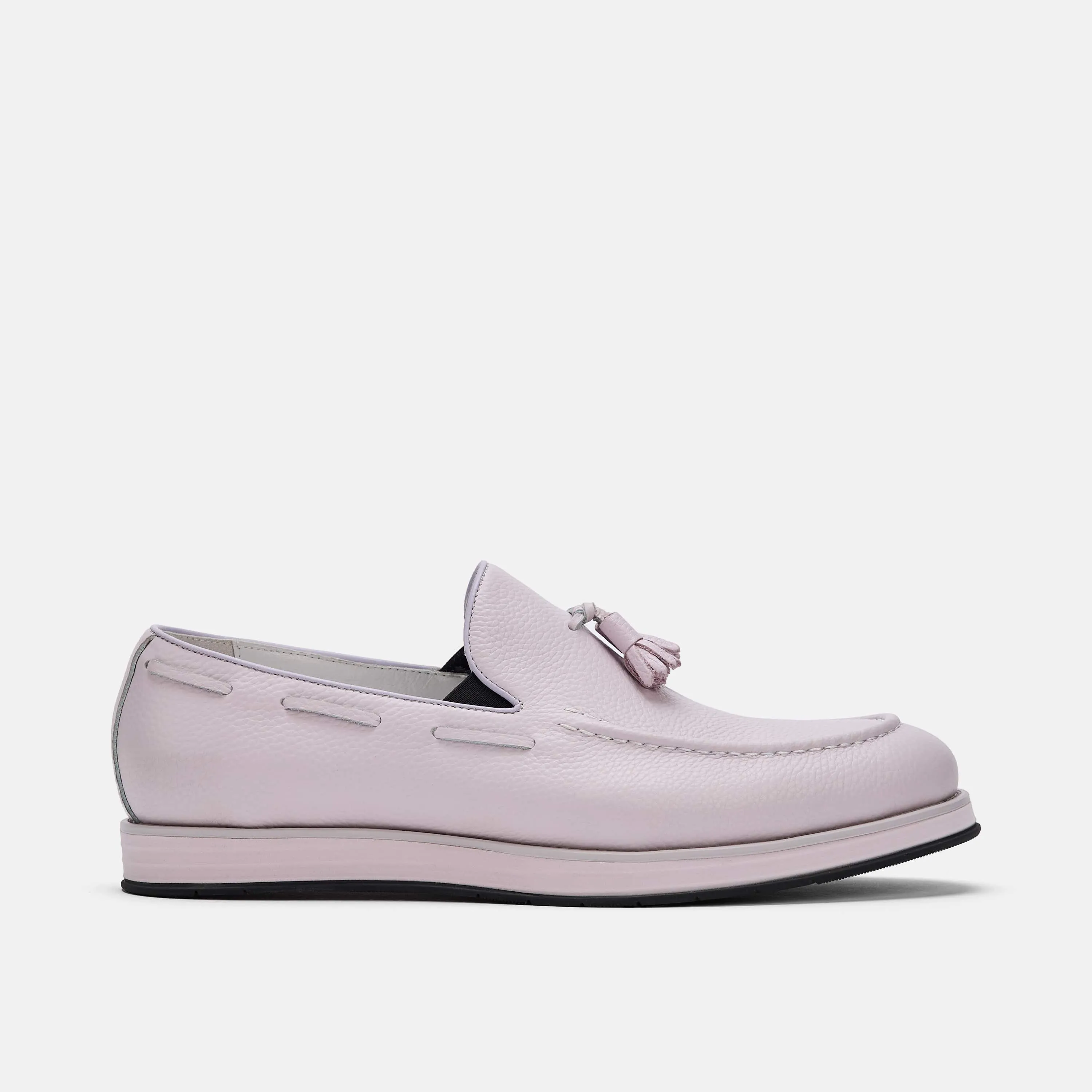 Apollo Blush Leder Quasten Loafers