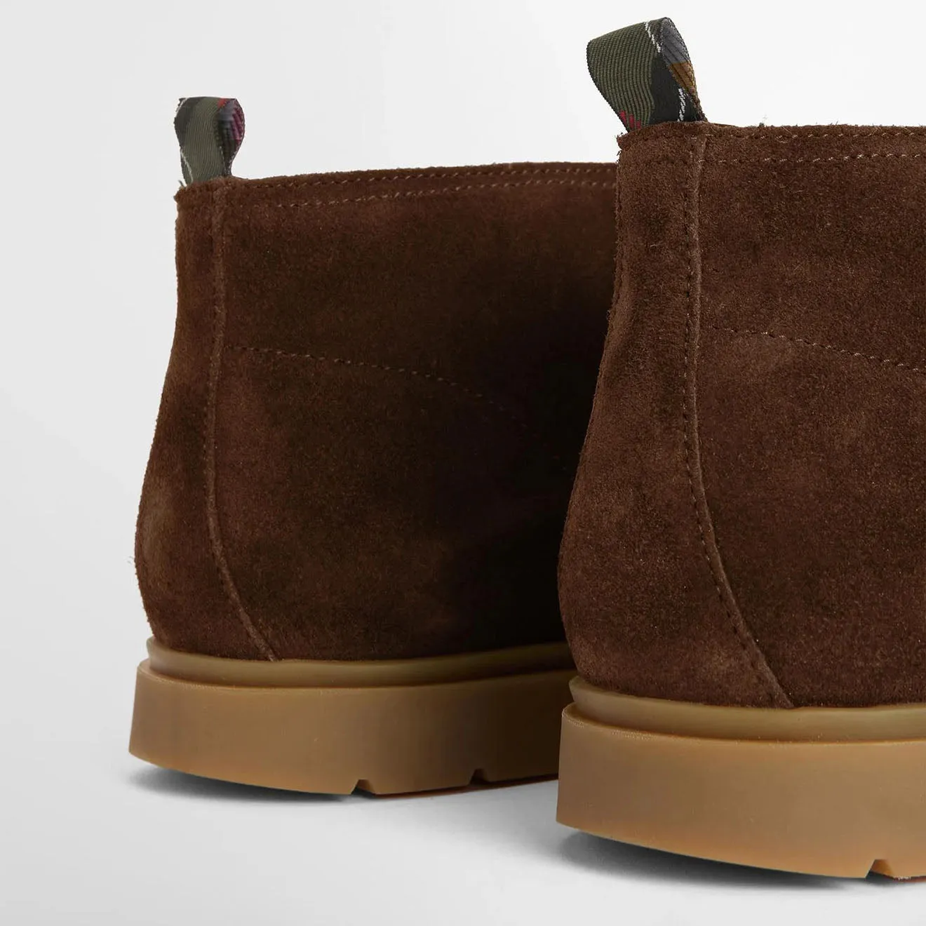 Barbour Tucker Chukka Stiefel Kaffee Wildleder