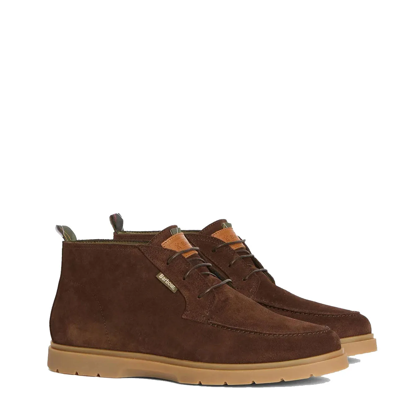 Barbour Tucker Chukka Stiefel Kaffee Wildleder
