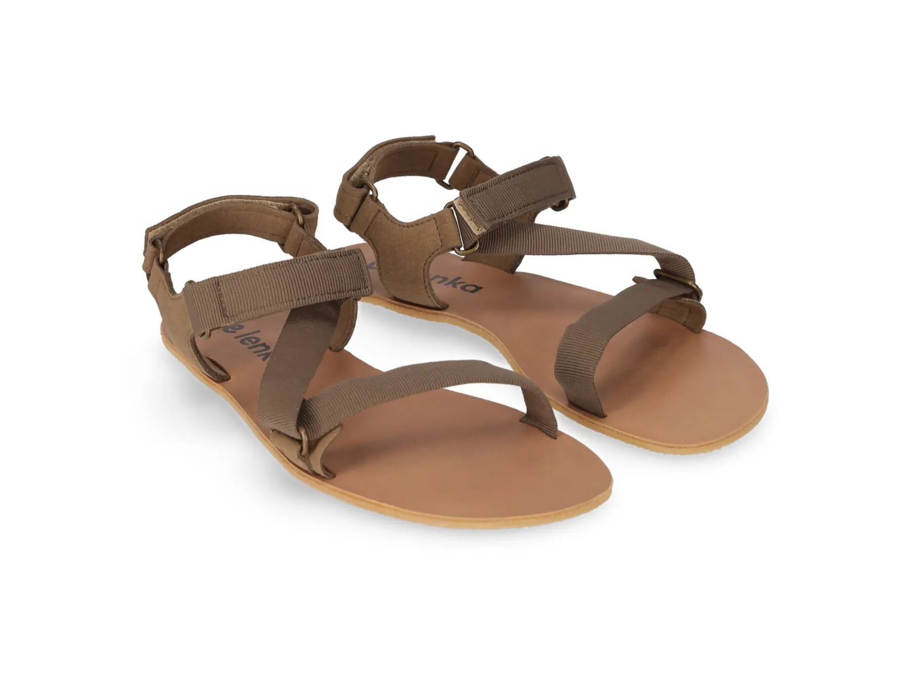 Barfußsandalen - Be Lenka Flexi - Olivgrüne Schuhe_Be Lenka_Schuhe