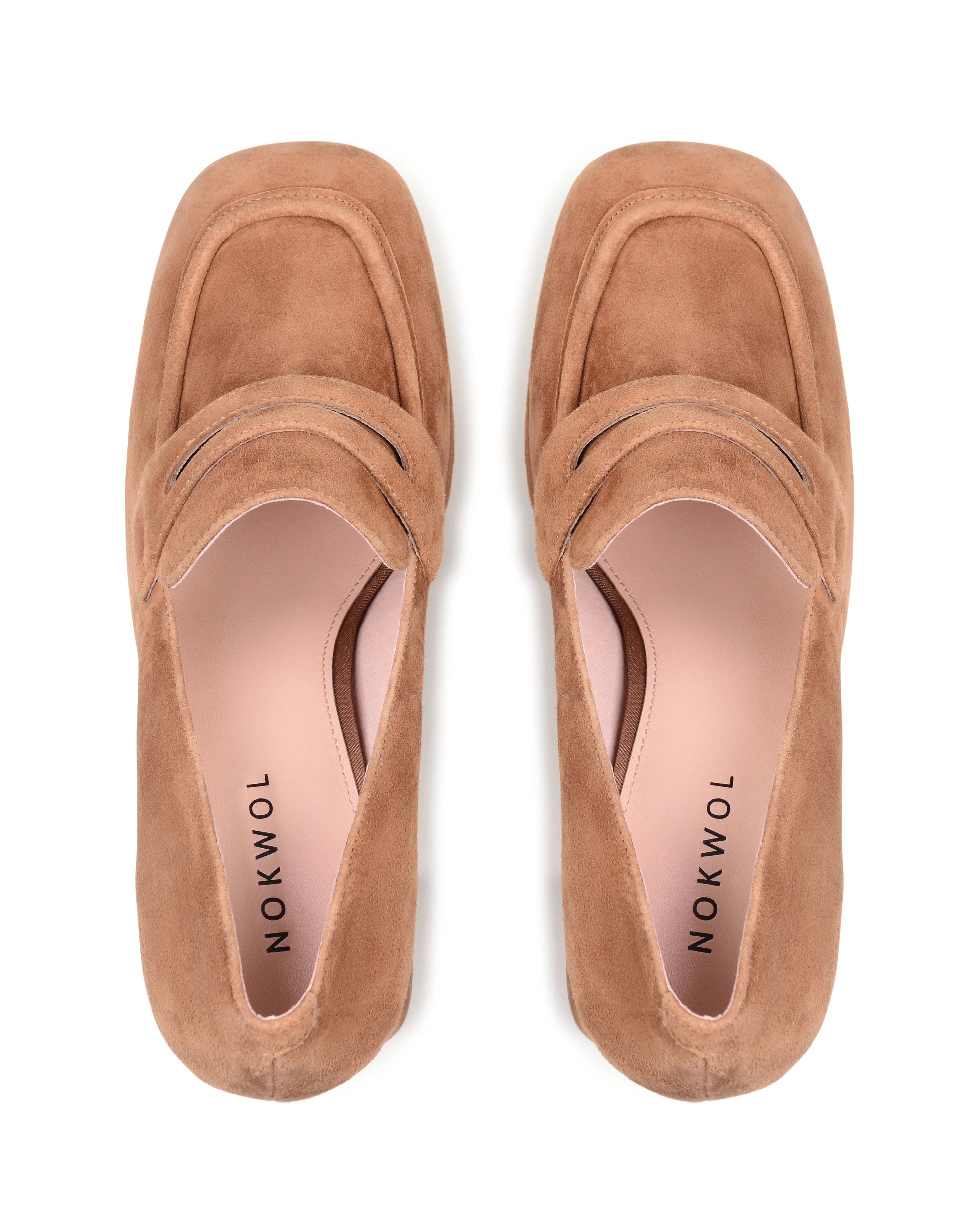 Belle Cognac Wildleder