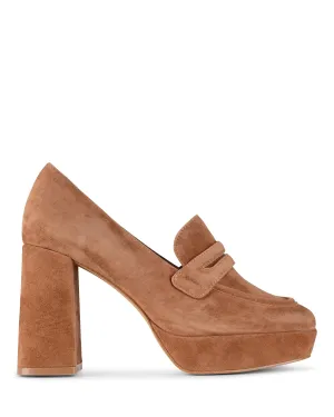Belle Cognac Wildleder