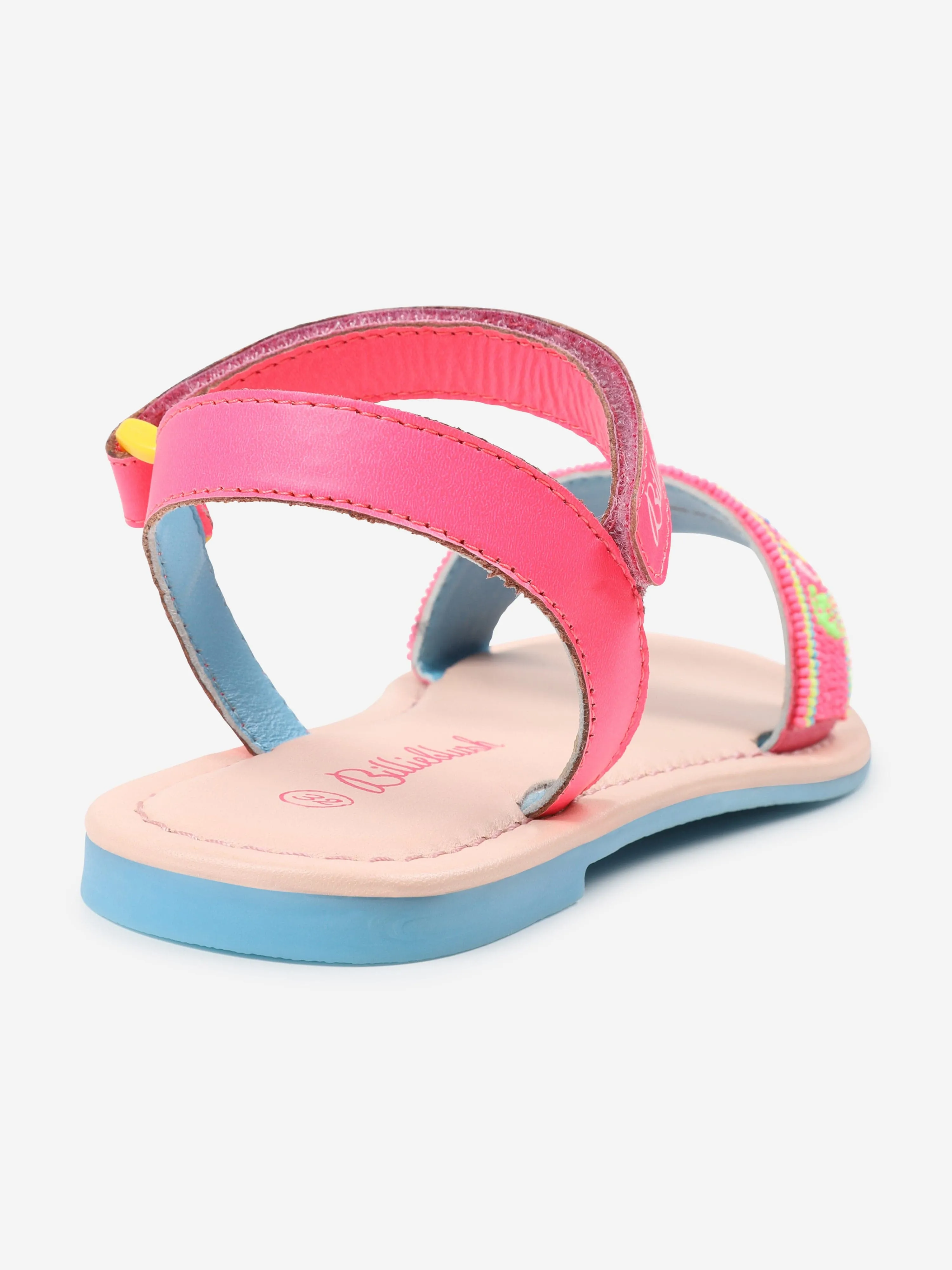 Billieblush Girls Logo Sandalen in Rosa