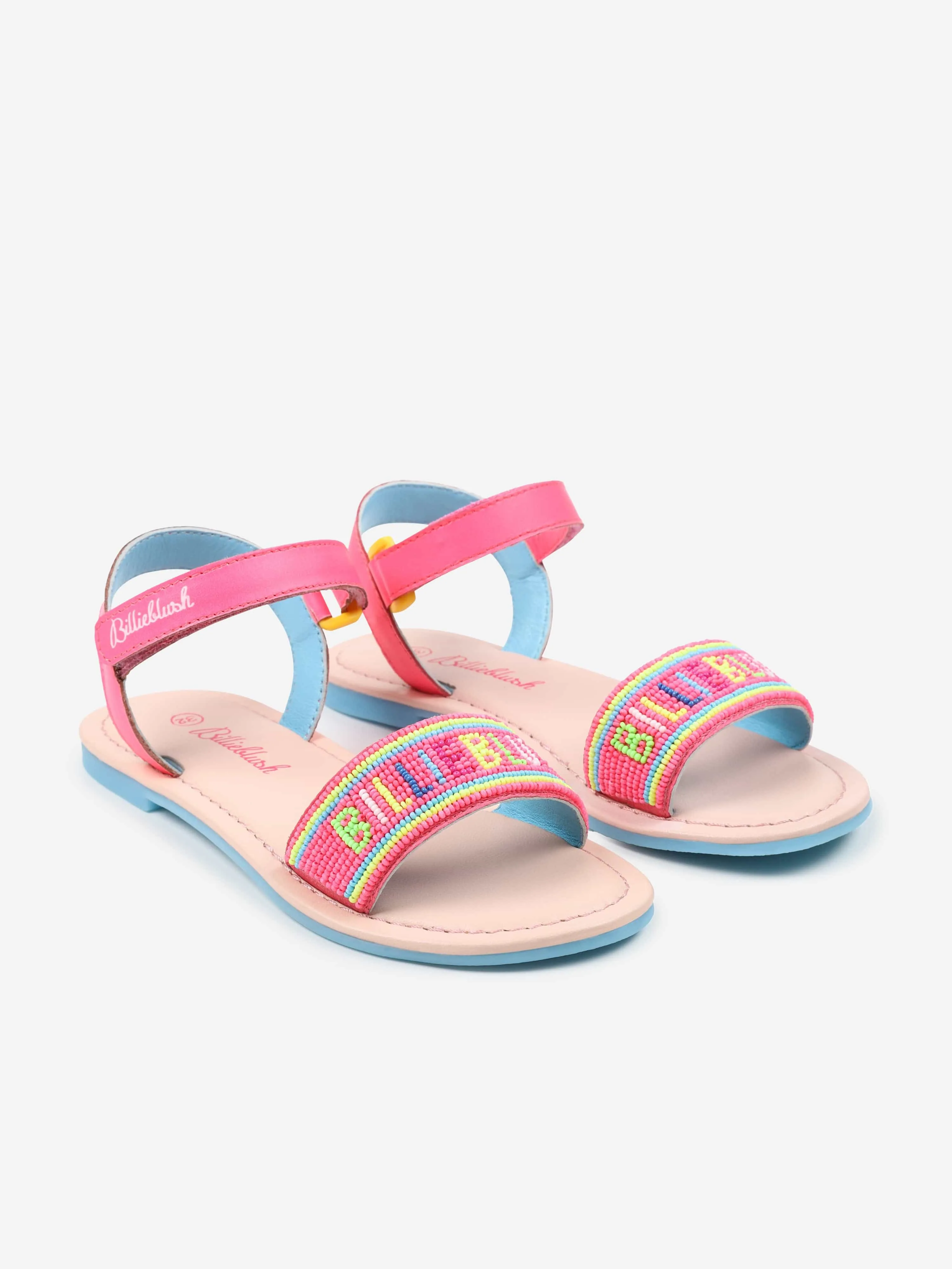 Billieblush Girls Logo Sandalen in Rosa