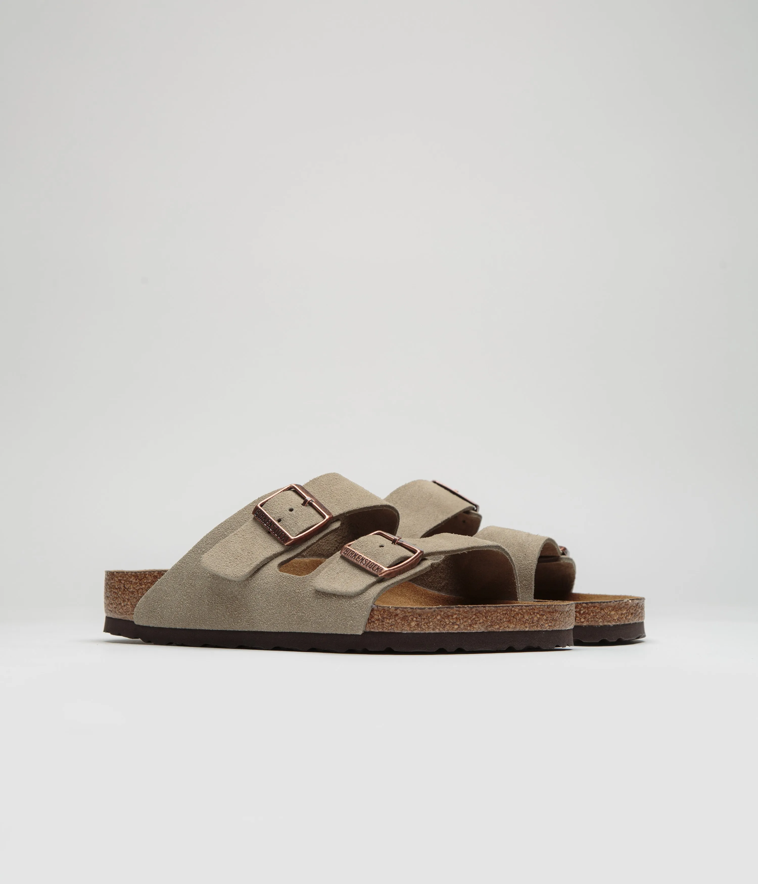 Birkenstock Arizona BS Sandalen - Taupe Birkenstock Schuhe