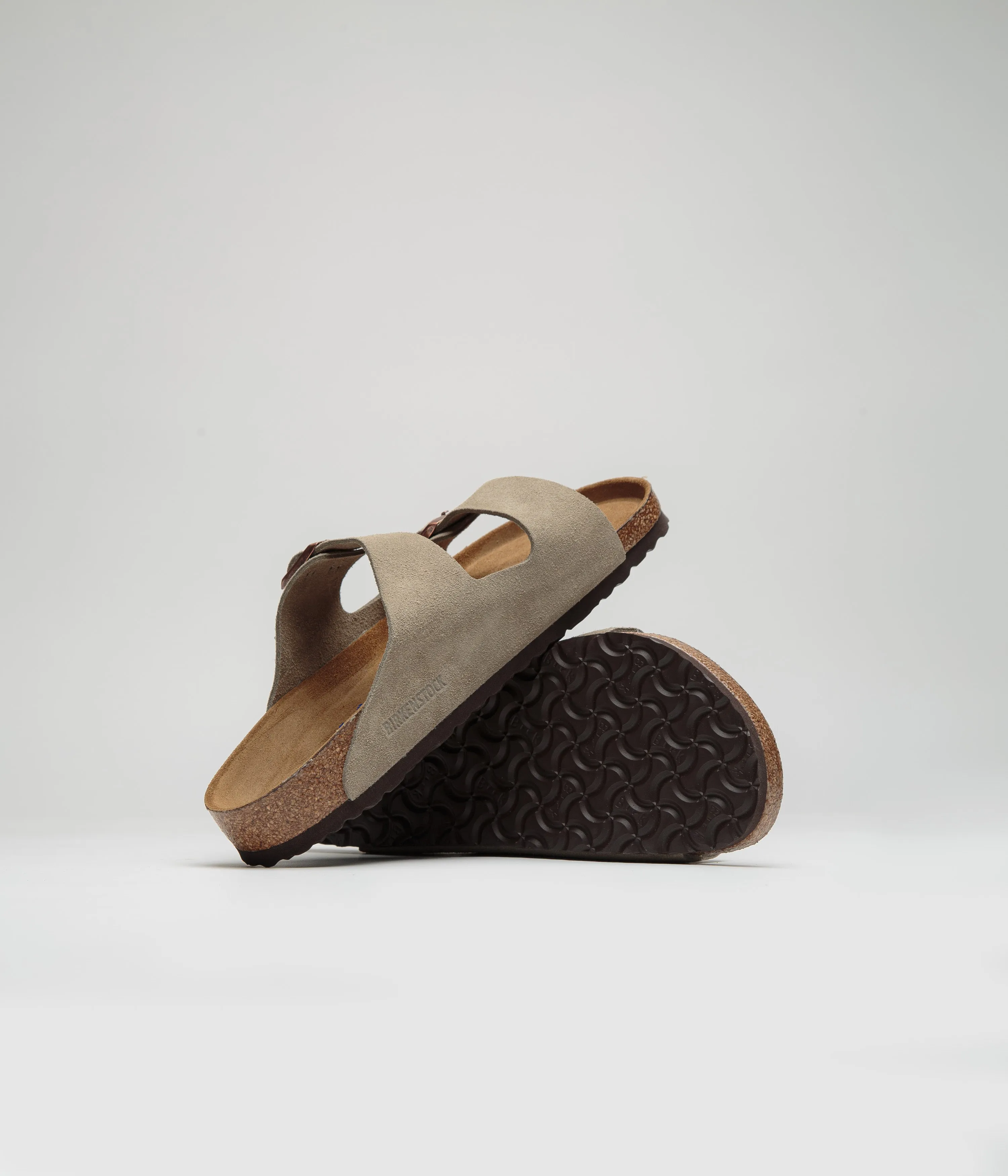 Birkenstock Arizona BS Sandalen - Taupe Birkenstock Schuhe