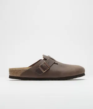 Birkenstock Boston Sandalen in schmaler Passform - Habana Birkenstock Schuhe