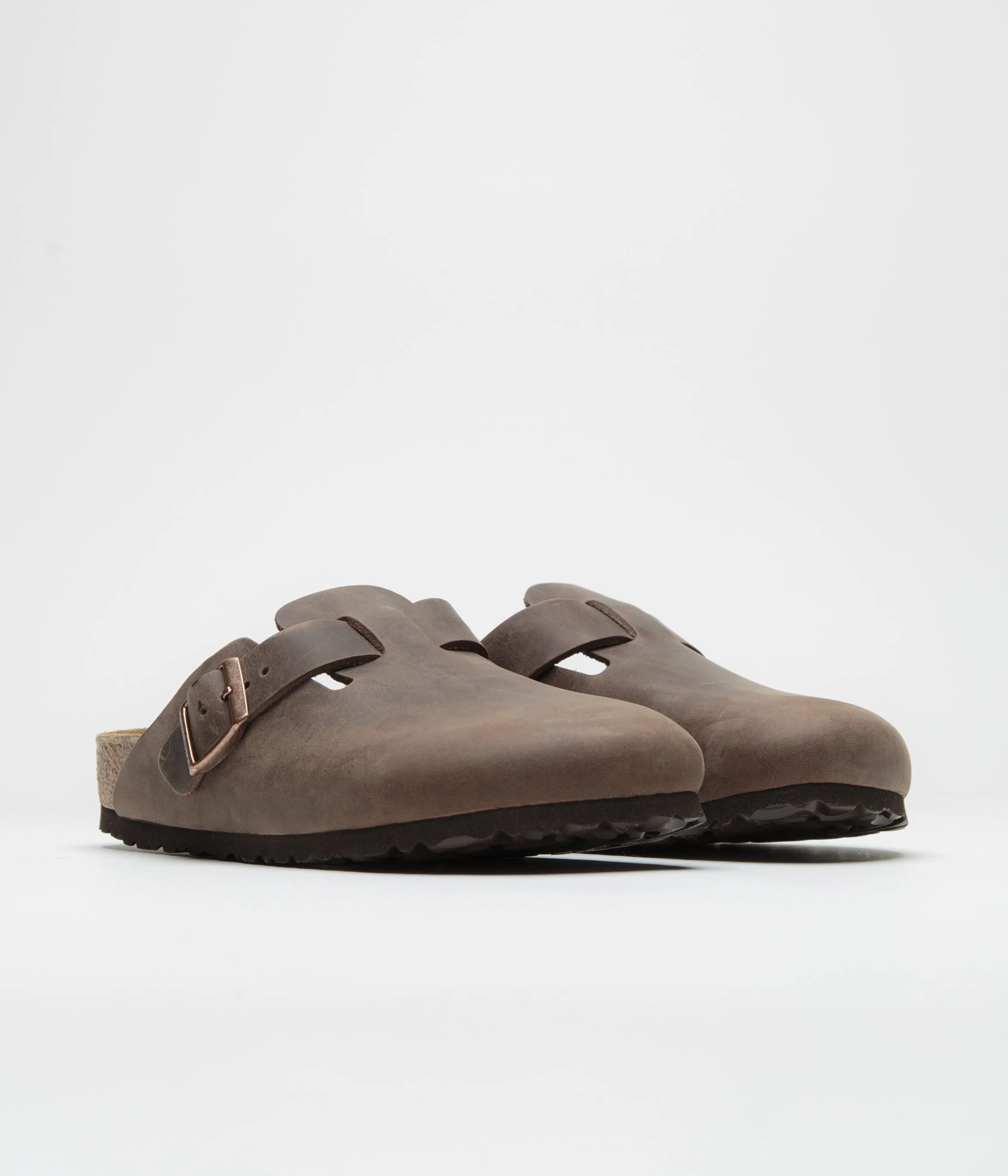 Birkenstock Boston Sandalen in schmaler Passform - Habana Birkenstock Schuhe
