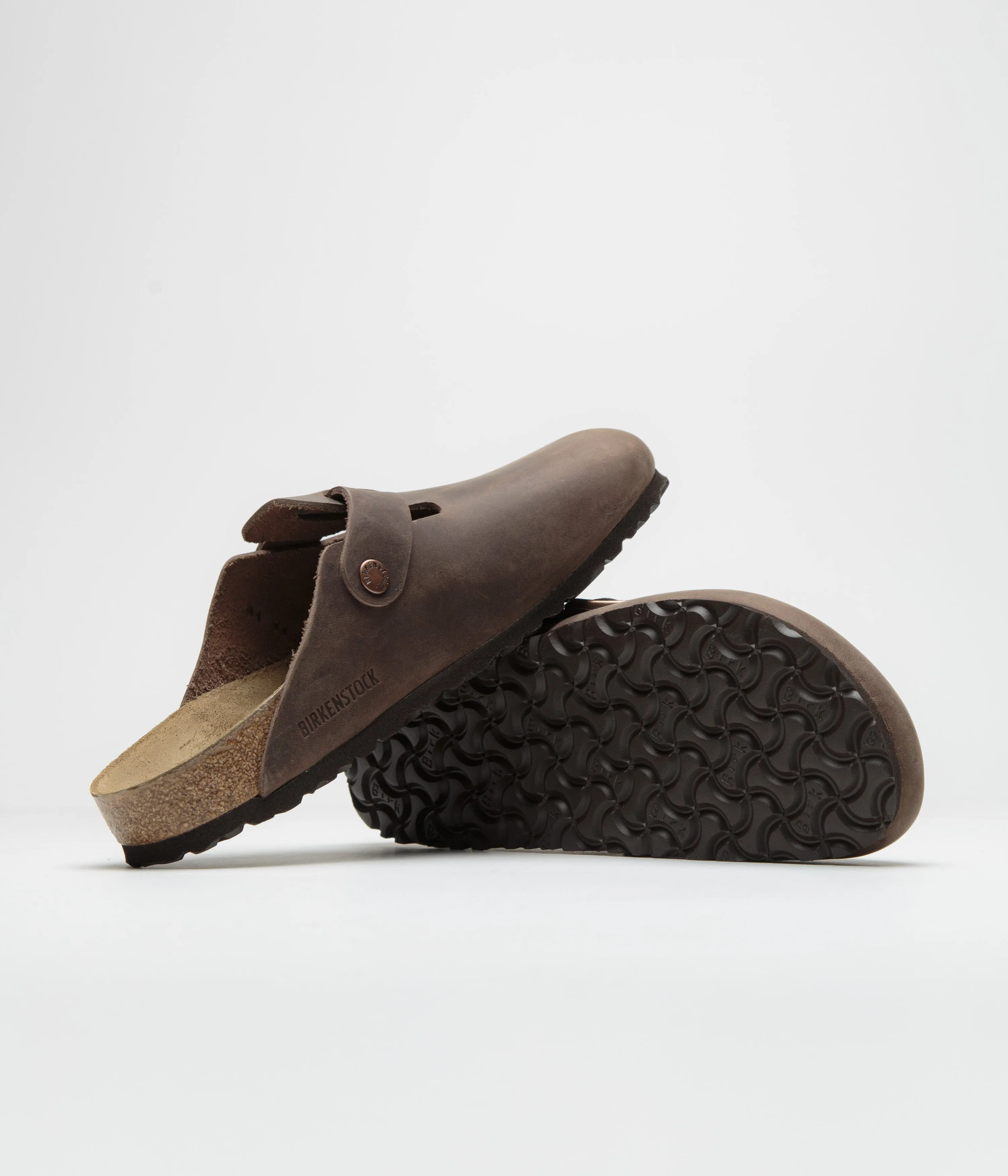 Birkenstock Boston Sandalen in schmaler Passform - Habana Birkenstock Schuhe
