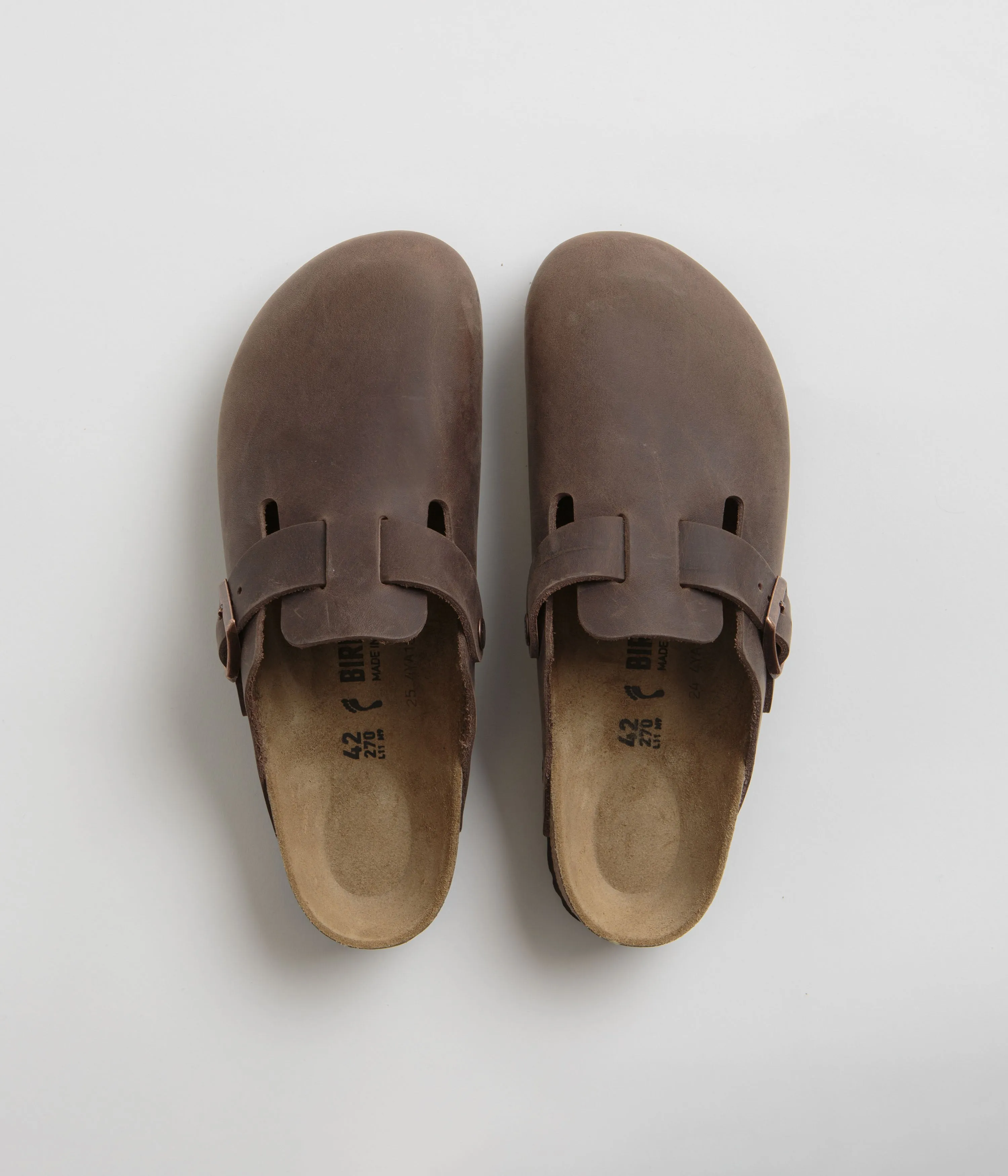 Birkenstock Boston Sandalen in schmaler Passform - Habana Birkenstock Schuhe