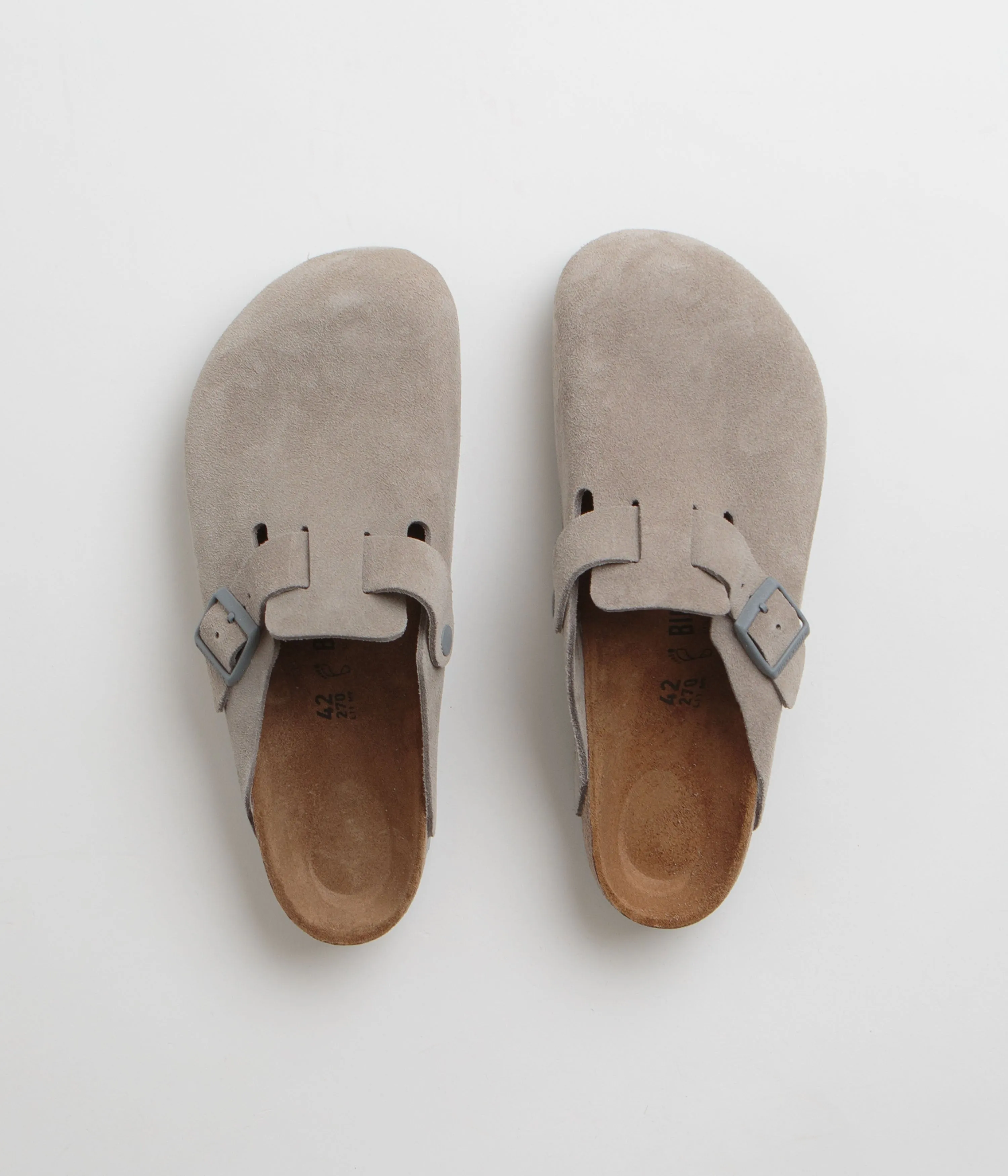 Birkenstock Boston Sandalen - Steinmünze Birkenstock Schuhe