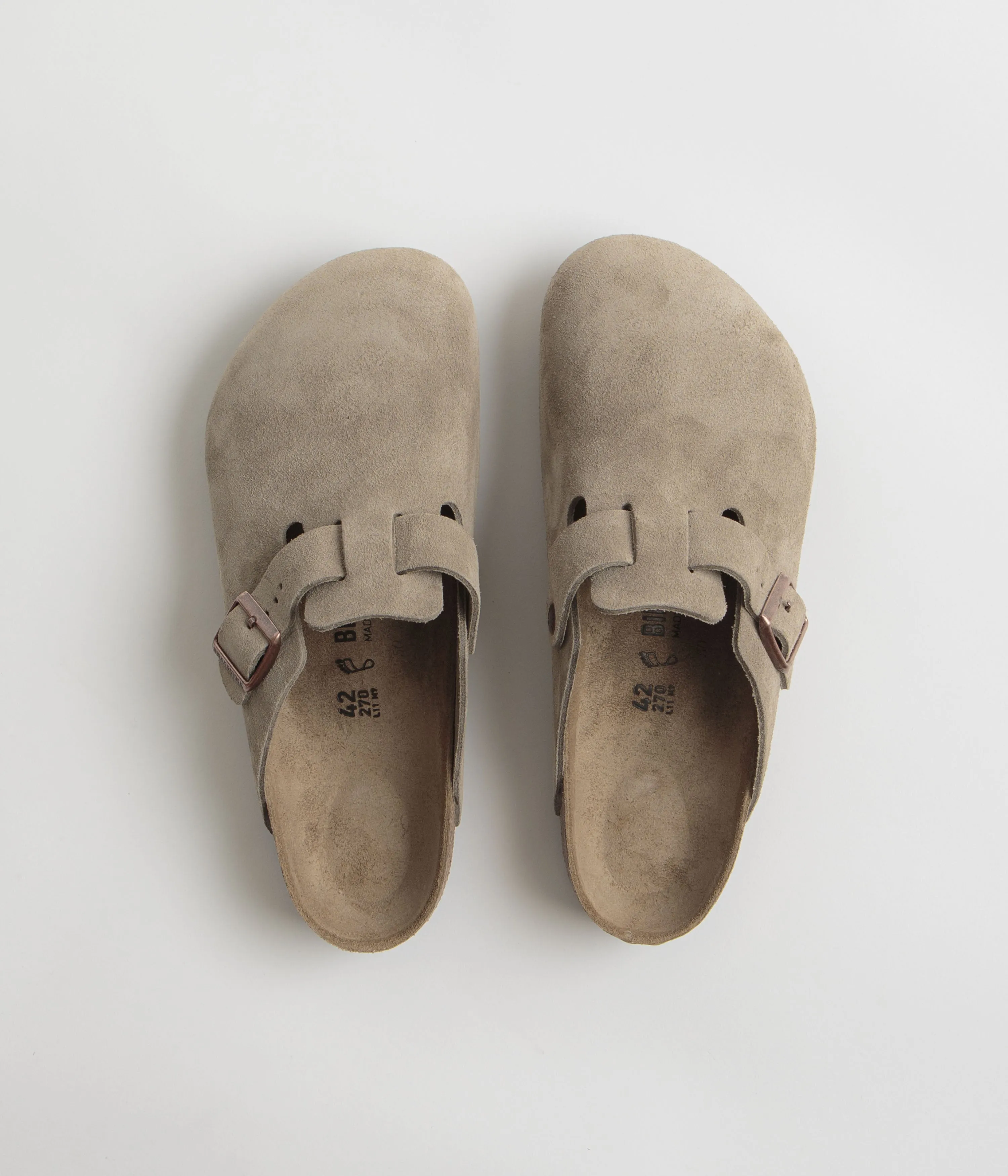 Birkenstock Boston Sandalen - Birkensandalen in Taube