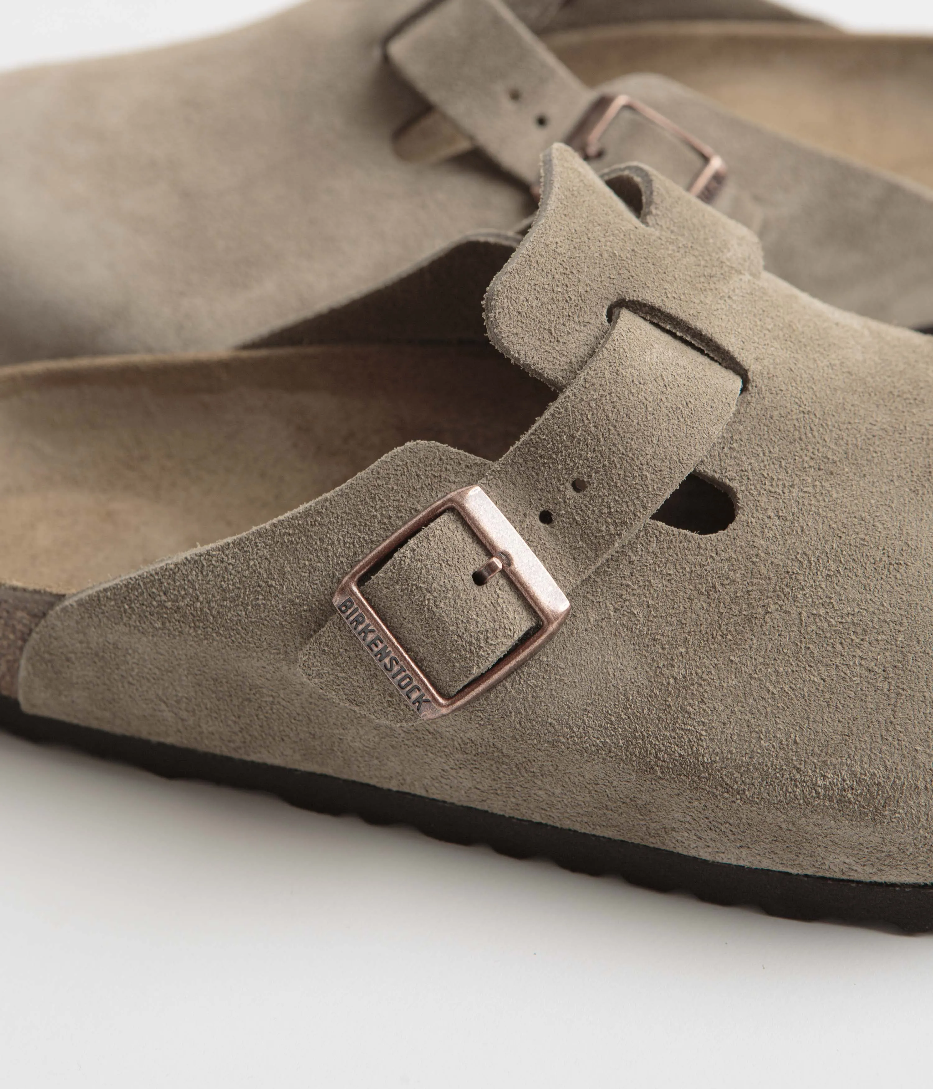 Birkenstock Boston Sandalen - Birkensandalen in Taube