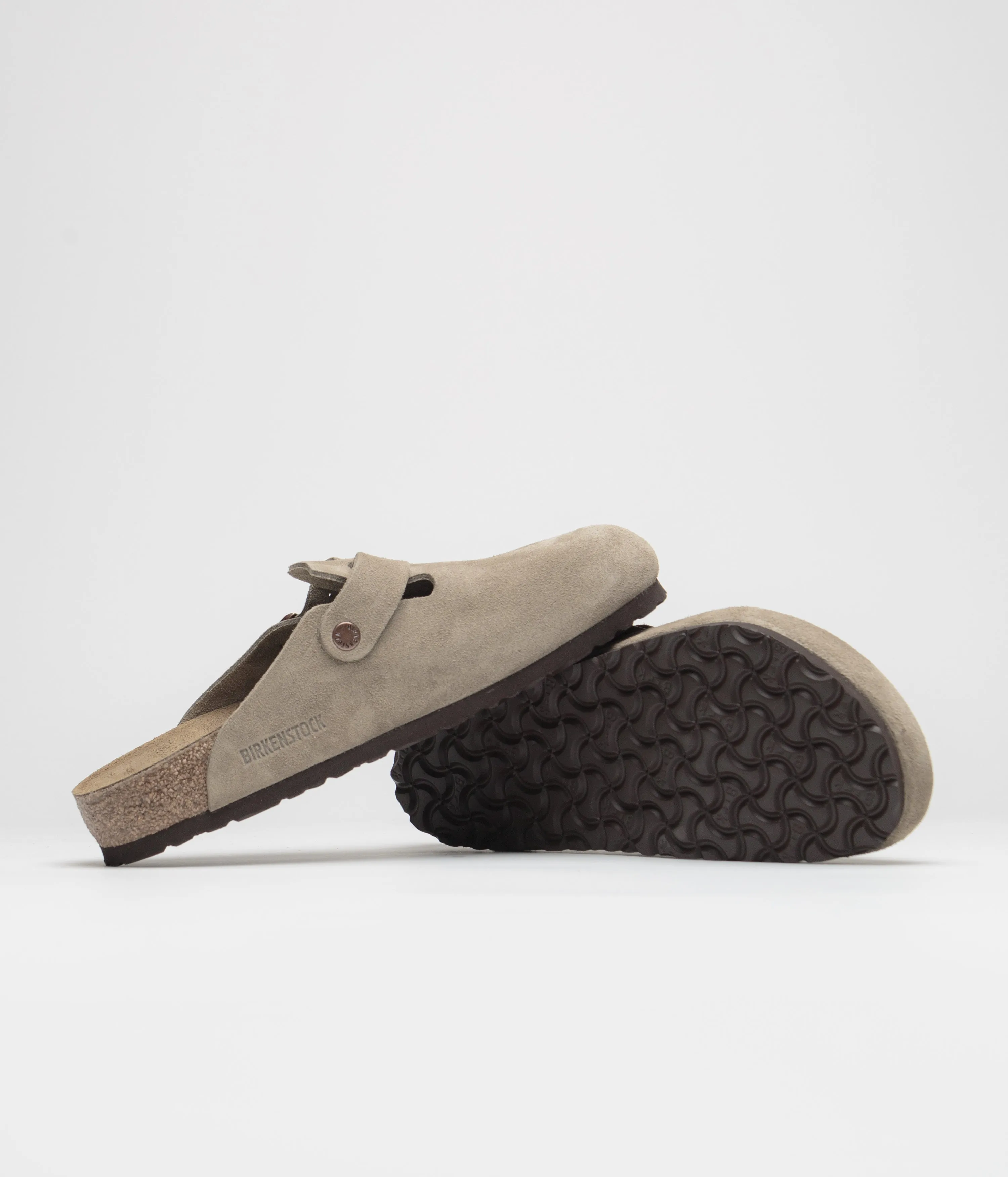 Birkenstock Boston Sandalen - Birkensandalen in Taube