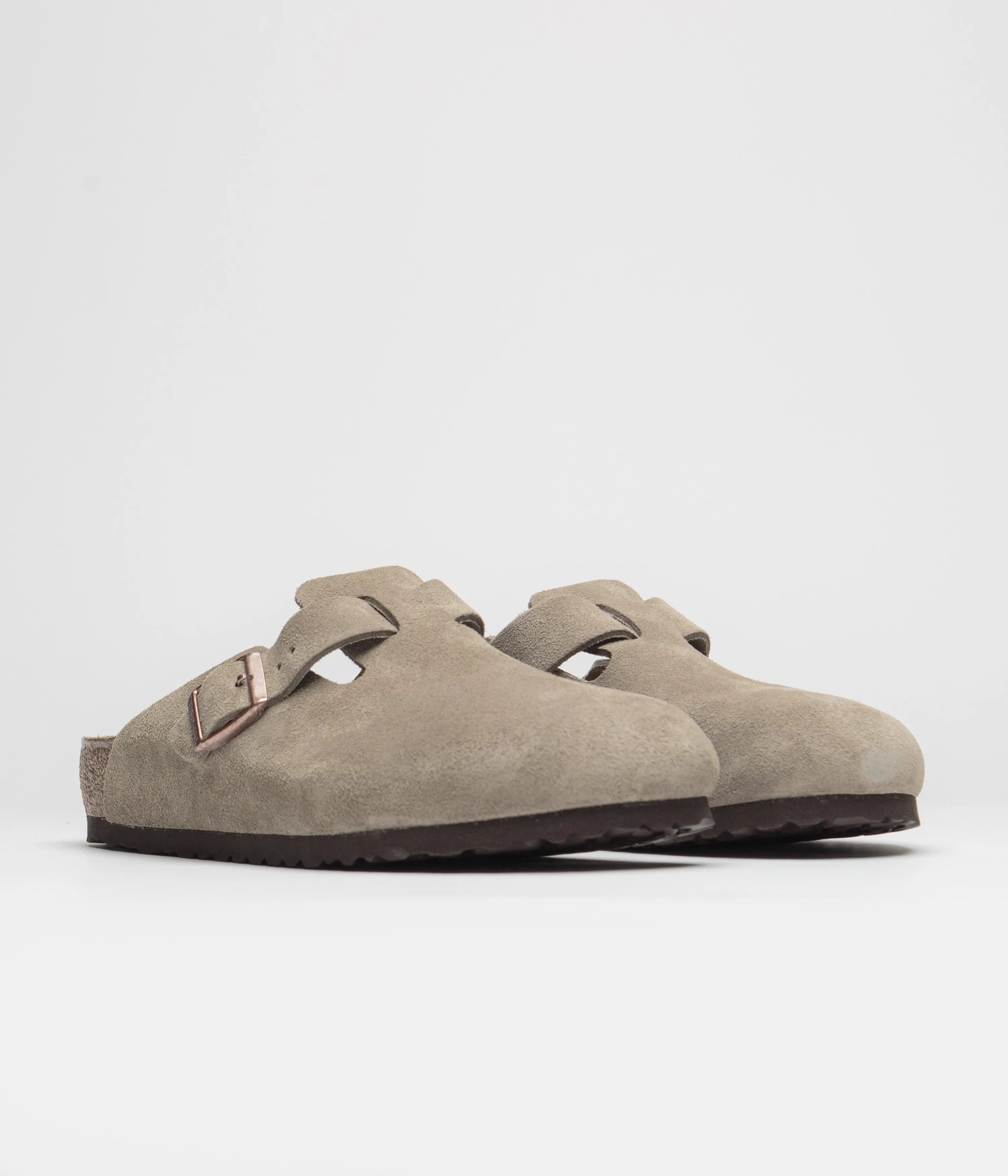 Birkenstock Boston Sandalen - Birkensandalen in Taube