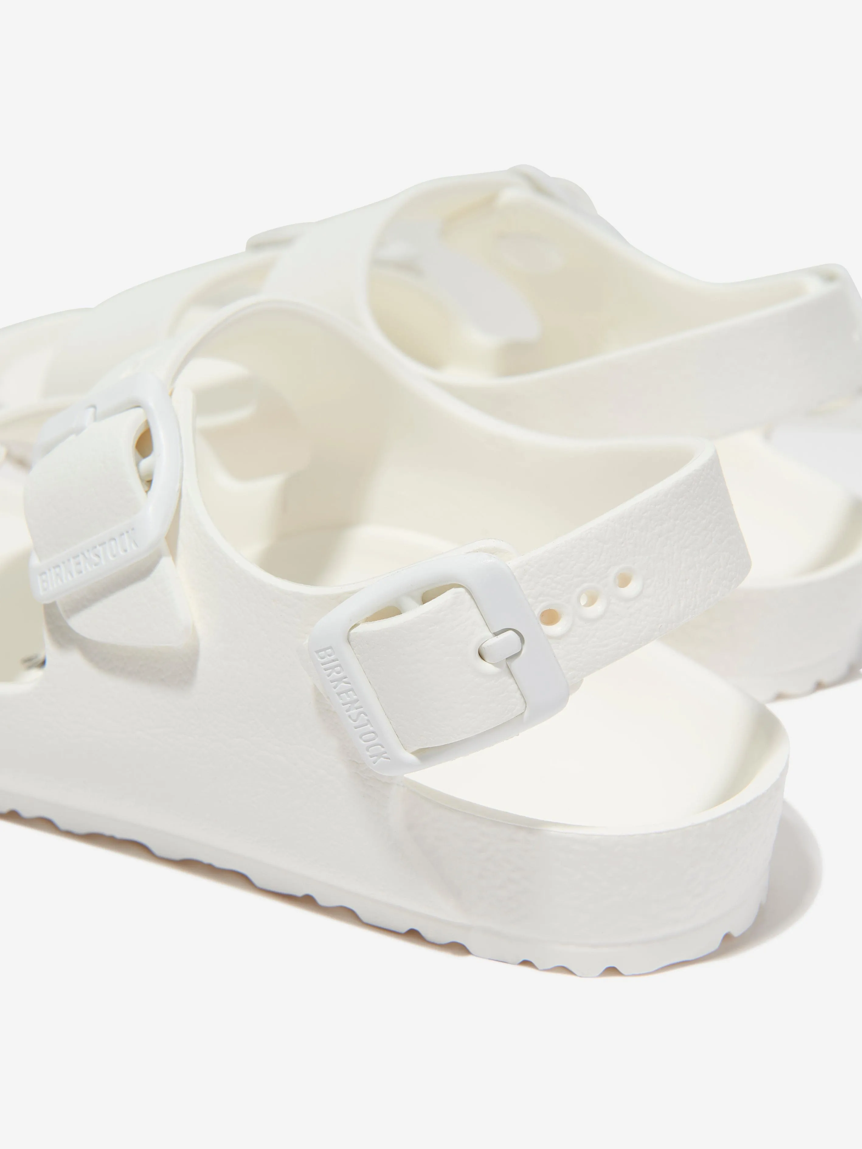 BIRKENSTOCK Kinder Milano Eva Sandalen in Weiß
