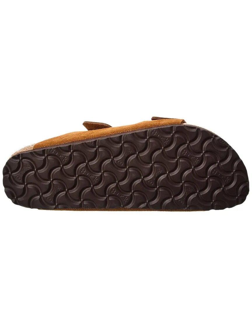 Birkenstock Damen Arizona Sandale in schmaler Ausführung aus Wildleder