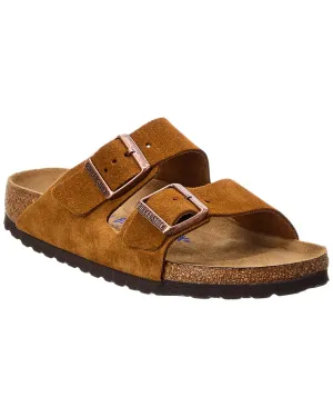 Birkenstock Damen Arizona Sandale in schmaler Ausführung aus Wildleder