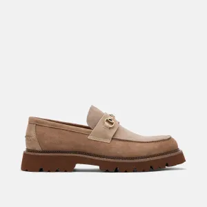 Blake Triple Tan Wildleder-Loafer mit Steg