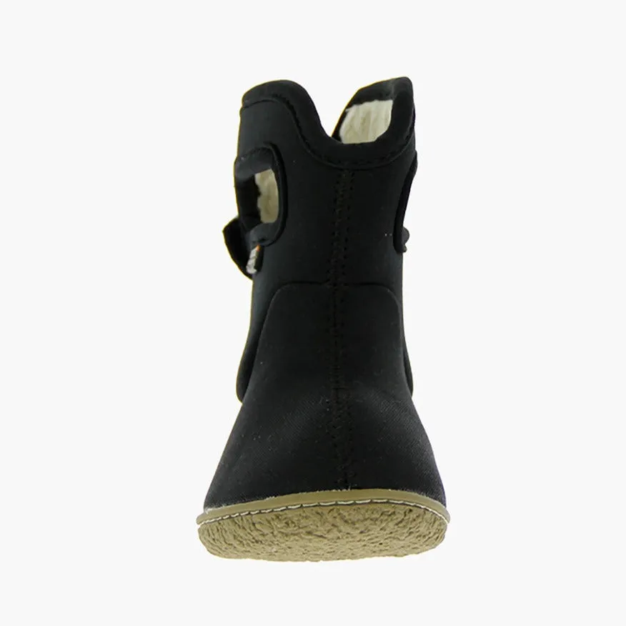 Bogs Schuhe Baby Bogs Einfarbig Schwarz (Größe 4c-10c)
