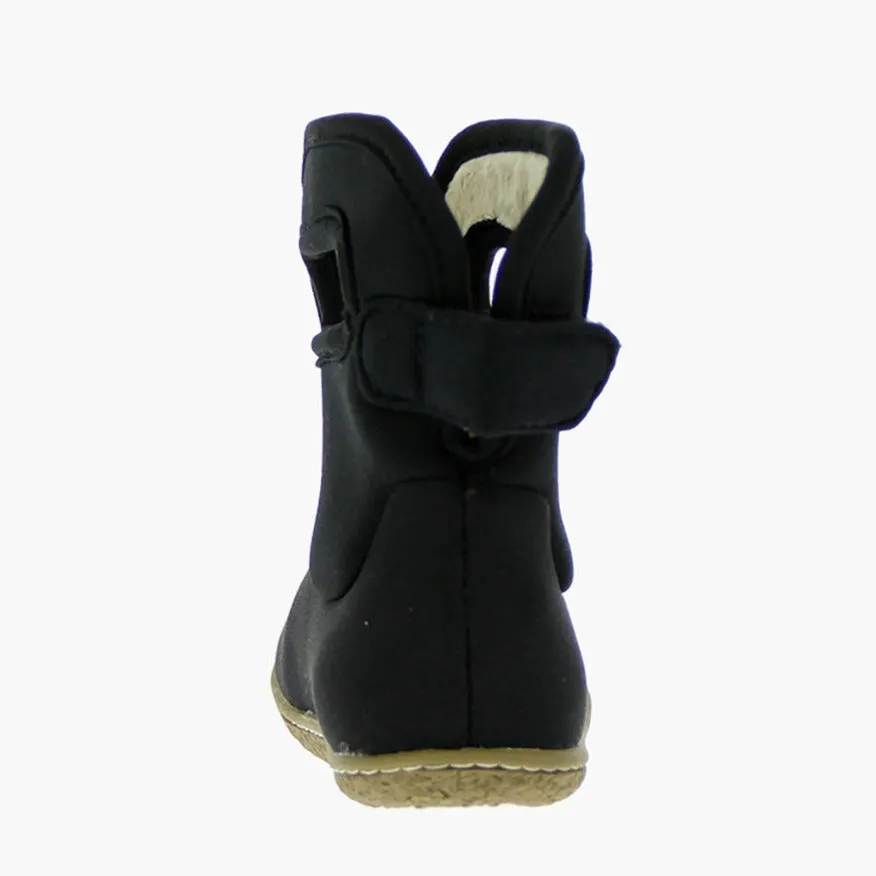 Bogs Schuhe Baby Bogs Einfarbig Schwarz (Größe 4c-10c)