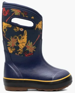 Bogs Schuhe Classic II Dino Dodo Marine Mehrfarbig (Größe 8c-3J)