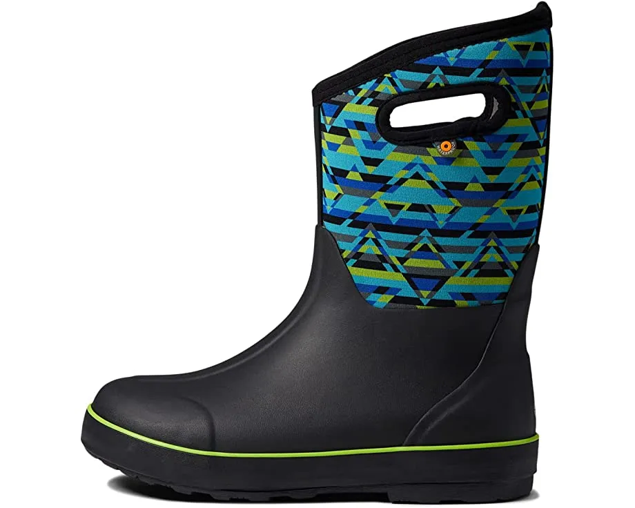 Bogs Schuhe Classic II Mountain Geo Schwarz Multi (Größe 8c-7J)