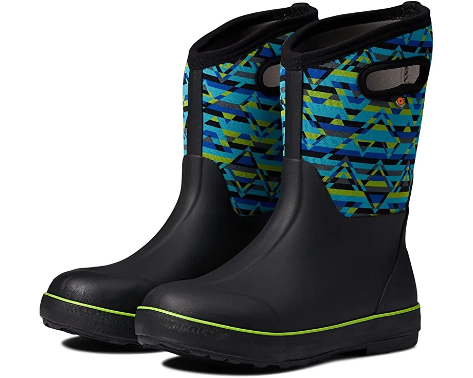 Bogs Schuhe Classic II Mountain Geo Schwarz Multi (Größe 8c-7J)