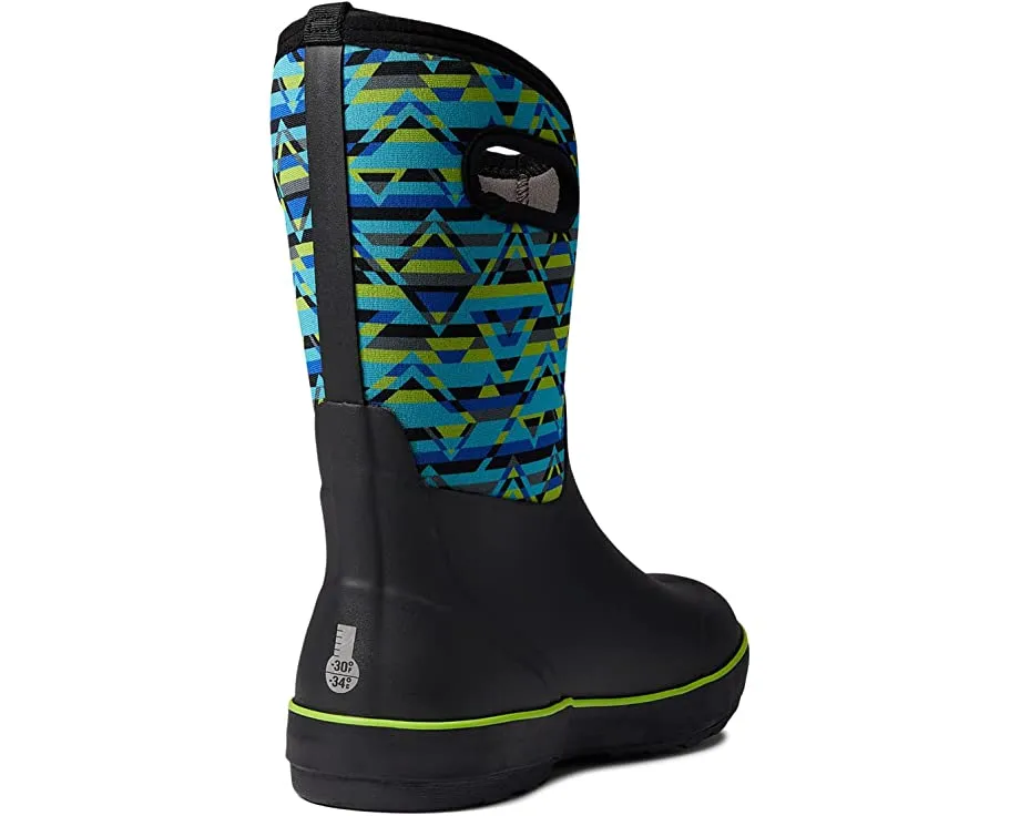 Bogs Schuhe Classic II Mountain Geo Schwarz Multi (Größe 8c-7J)