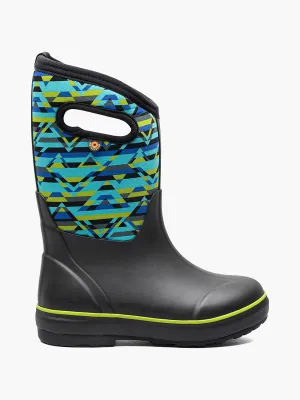 Bogs Schuhe Classic II Mountain Geo Schwarz Multi (Größe 8c-7J)