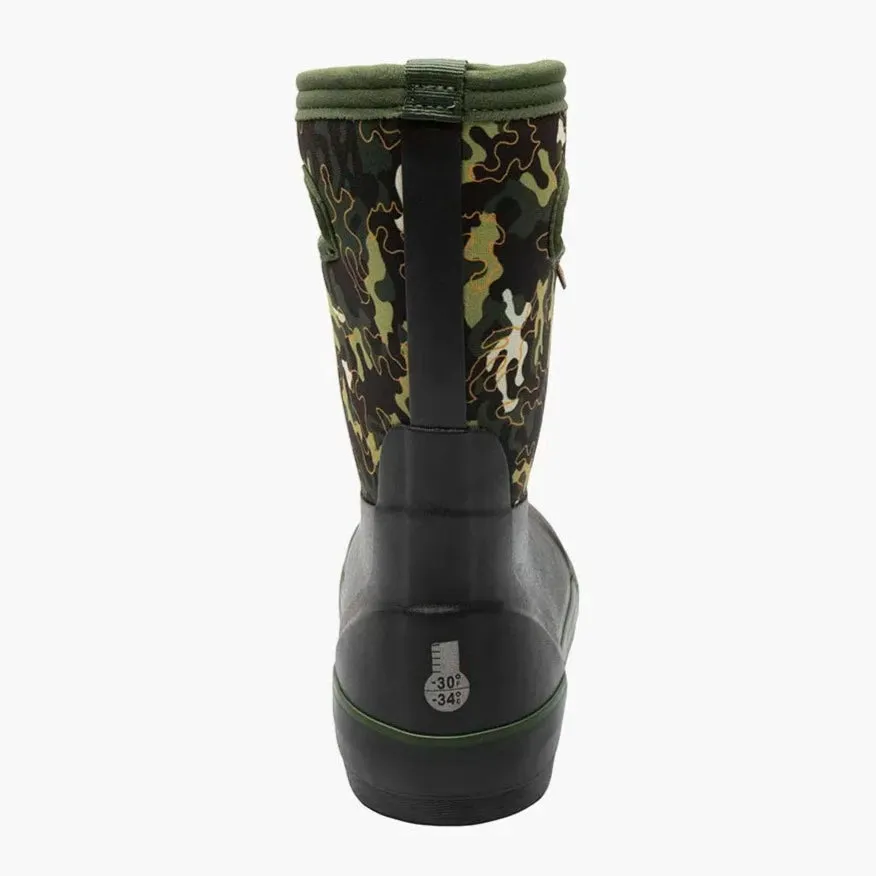 Bogs Schuhe Classic II Pop Camo Armee Grün Multi (Größe 8c-7J)