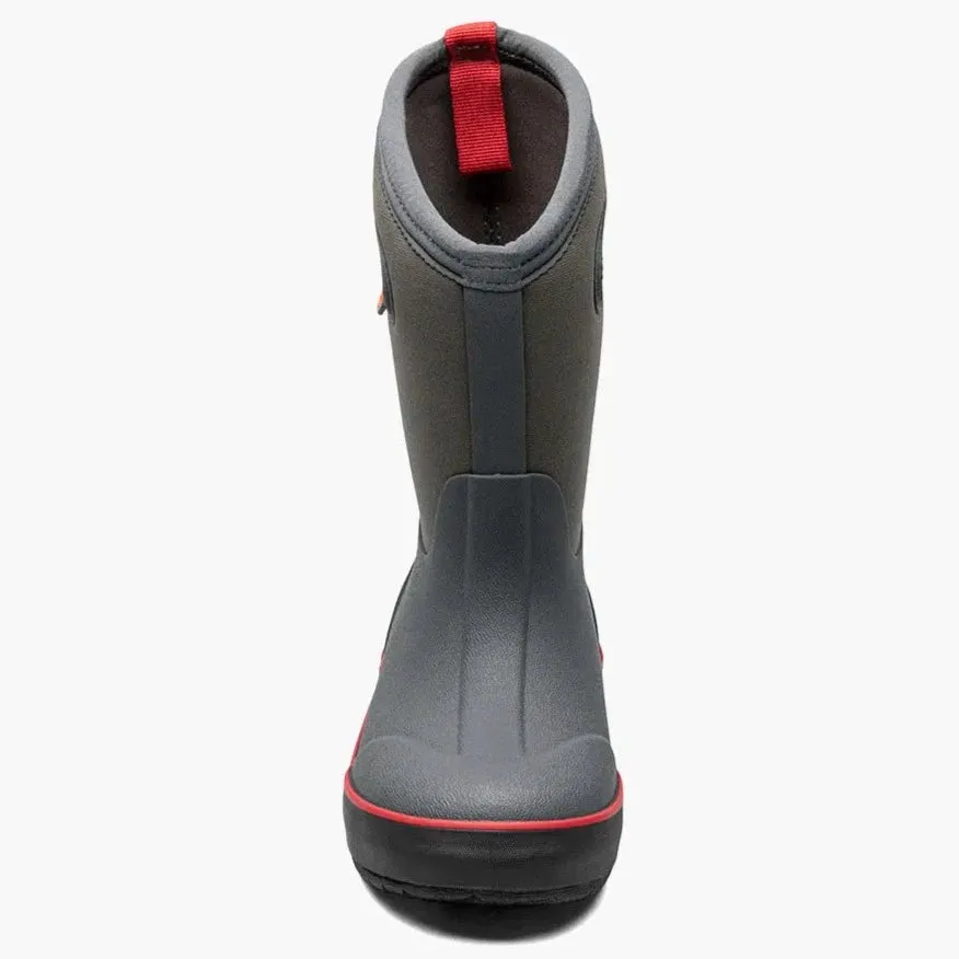 Bogs Schuhe Classic II Textur Einfarbig Dunkelgrau (Größe 8c-5J)