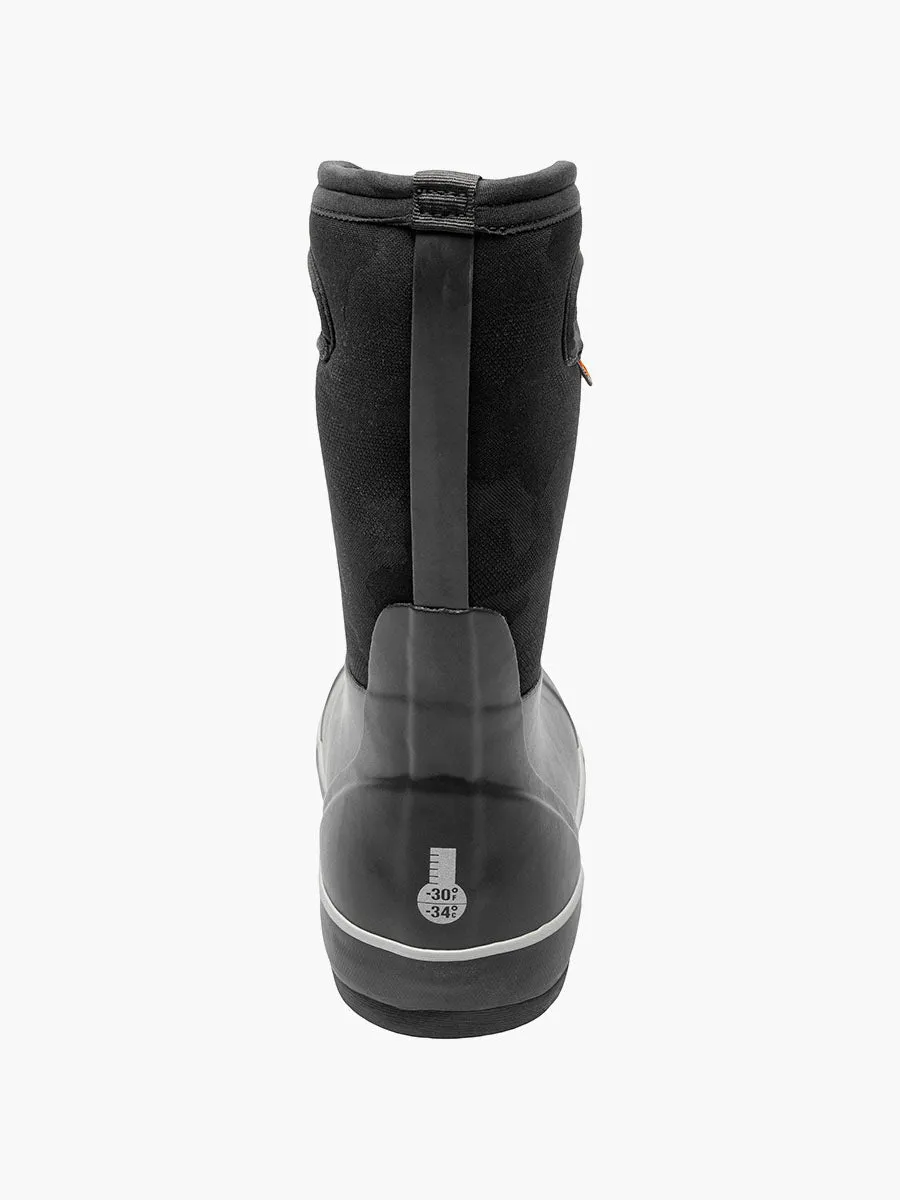 Bogs Schuhe Classic II Tonal Camo Schwarz (Größe 8c-7J)