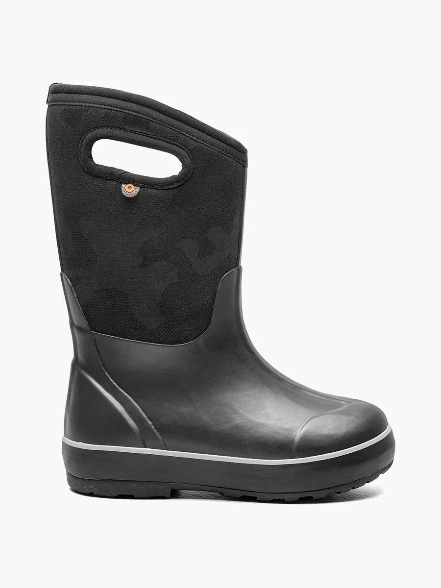 Bogs Schuhe Classic II Tarnfarben Schwarz (Größe 8c-7J)