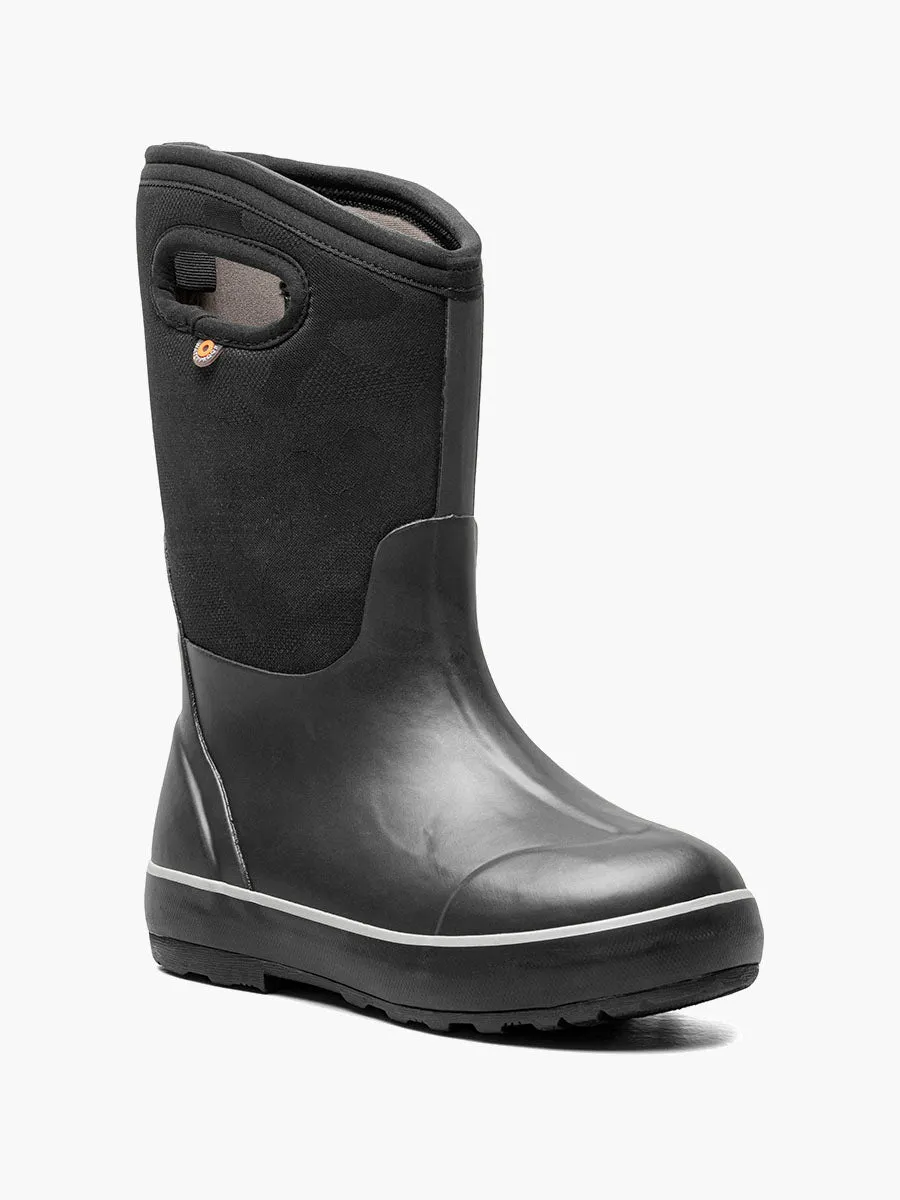 Bogs Schuhe Classic II Tarnfarben Schwarz (Größe 8c-7J)