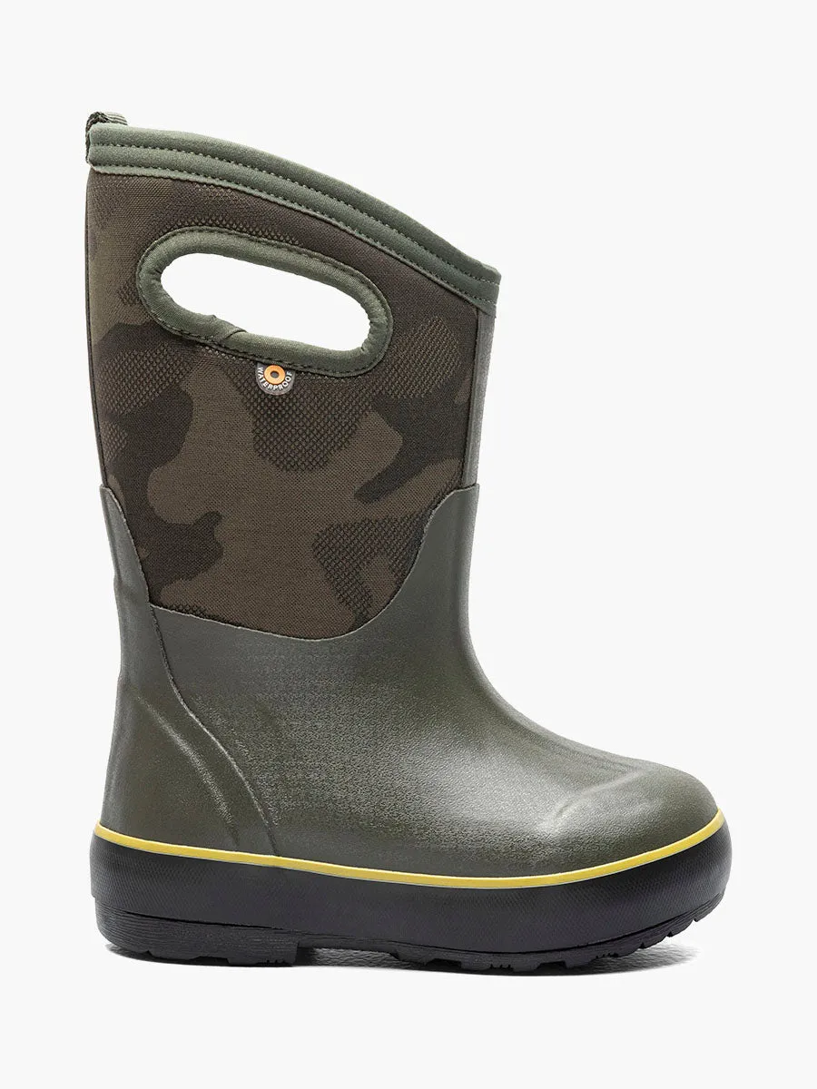 Bogs Schuhe Classic II Tarnfarben Dunkelgrün (Größe 8c-7J)