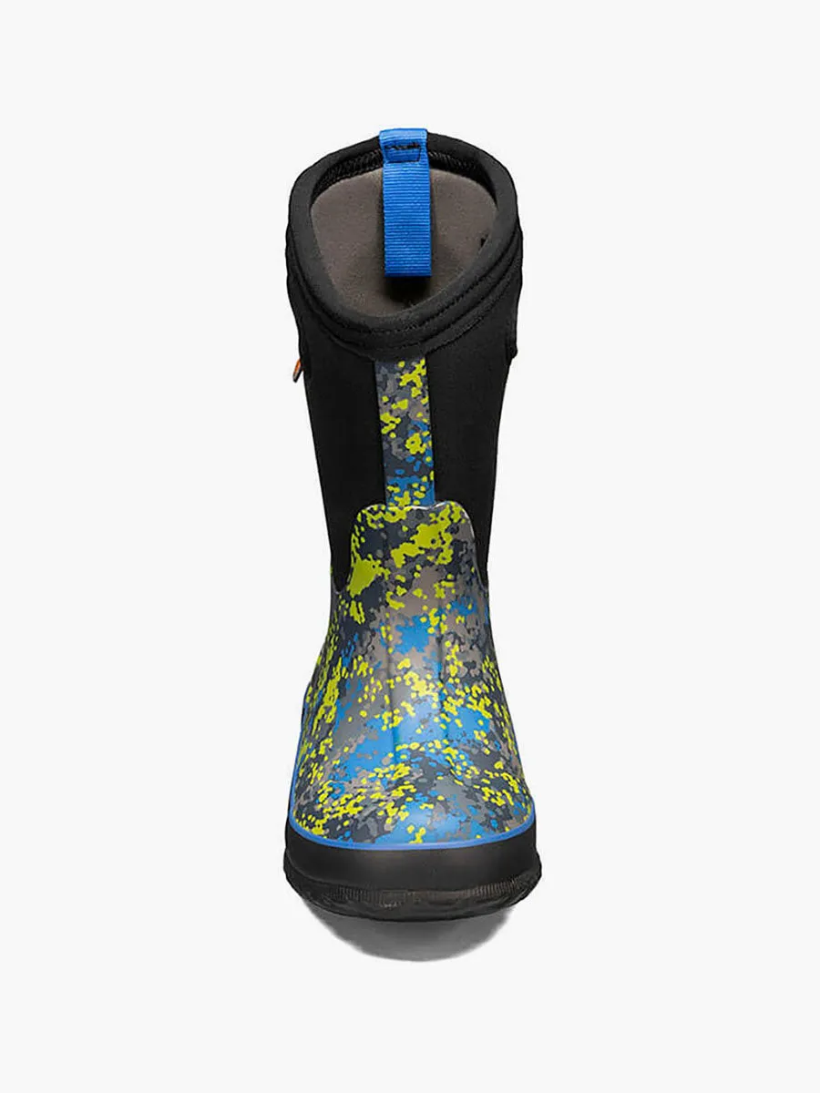 Bogs Schuhe Classic Micro Camo Blau Multi (Größe 7c-5J)
