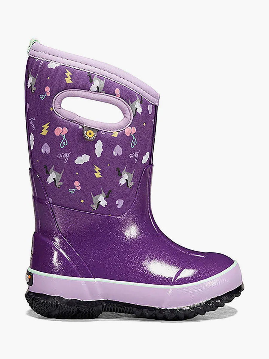 Bogs Schuhe Classic Pegasus Lila (7c-5J)